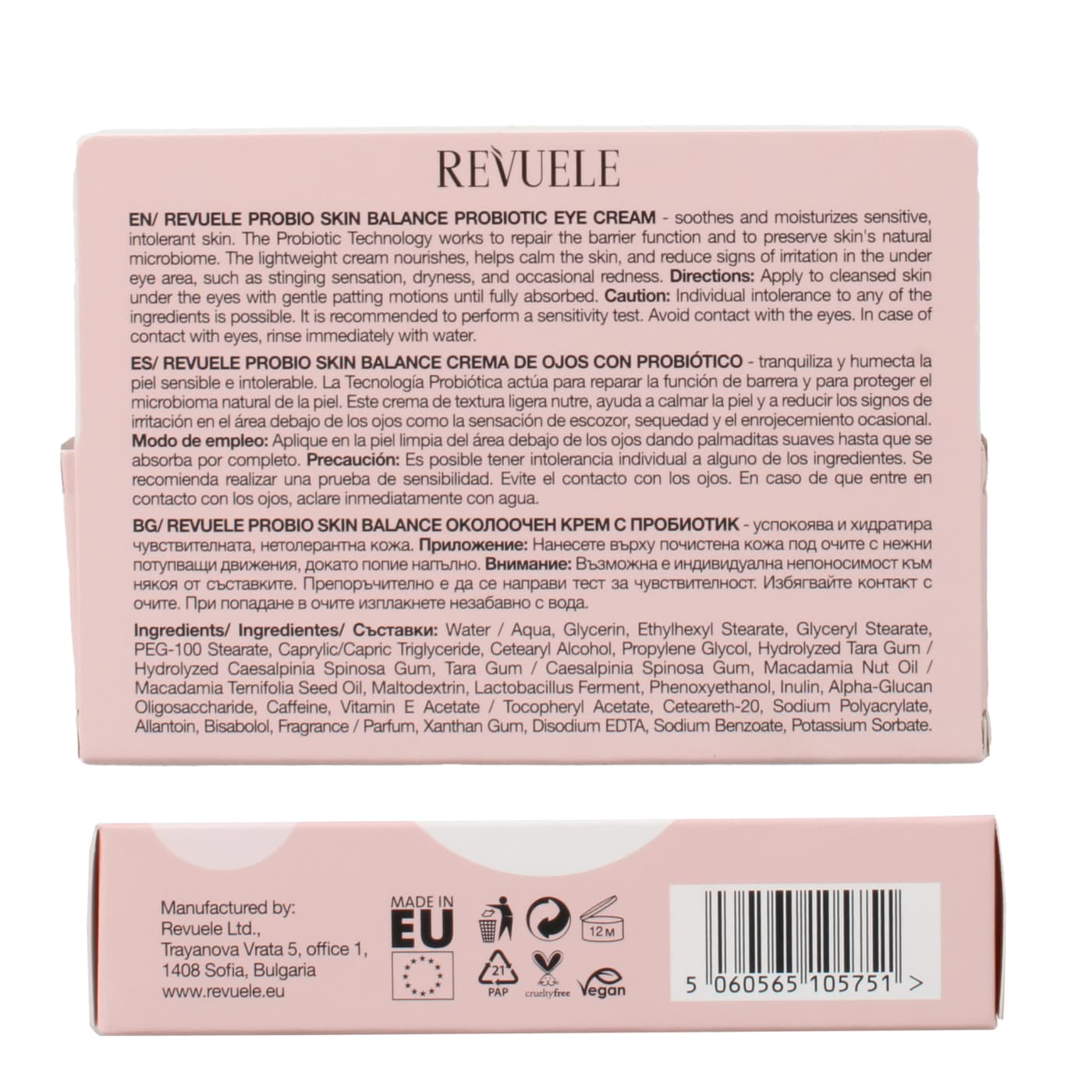REVUELE 25ML PROBIO SKIN BALANCE PROBIOTIC EYE CREAM