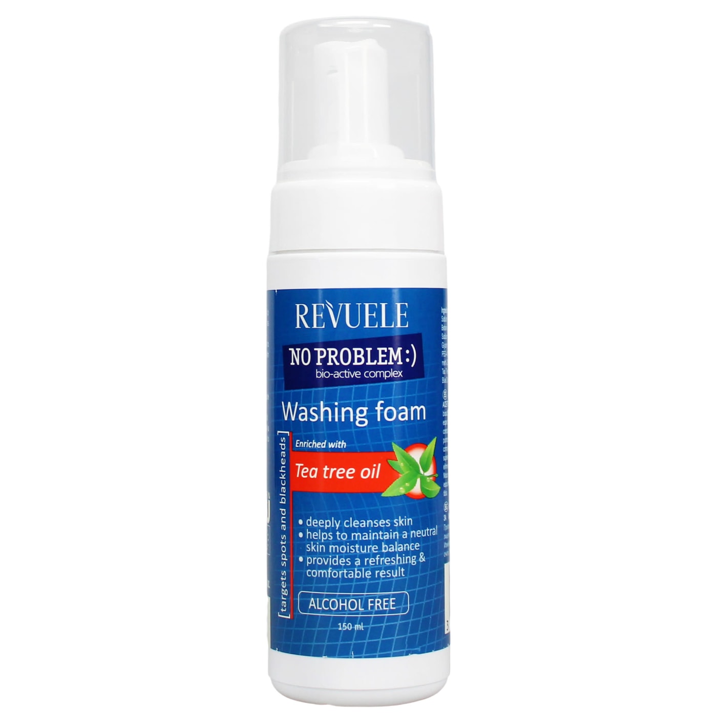 Revuele 150ml No Problem Washing Foam Anti-Acne & Blackheads With Tea Tree Oil