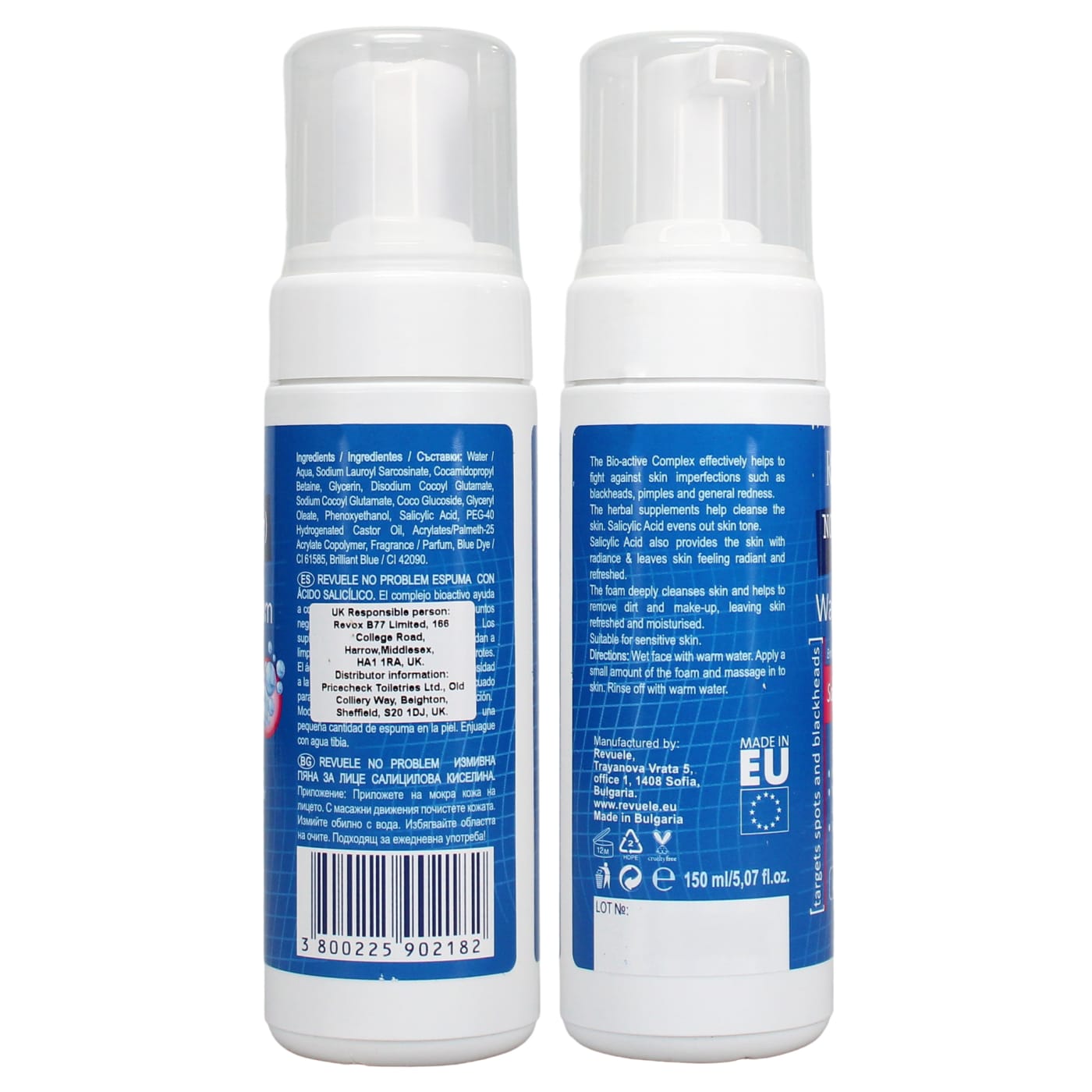 Revuele 150ml Problem Washing Foam Anti-Acne & Pimples With Salicylic Acid
