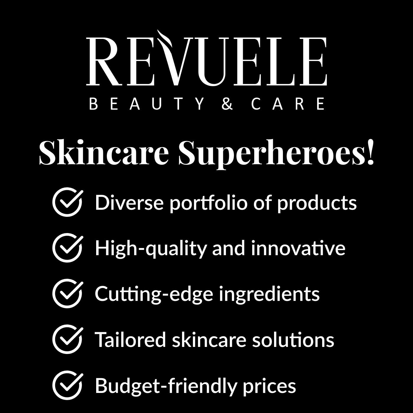 REVUELE 400ML FACE TONER WITH WITCH HAZEL AND COCONUT WATER