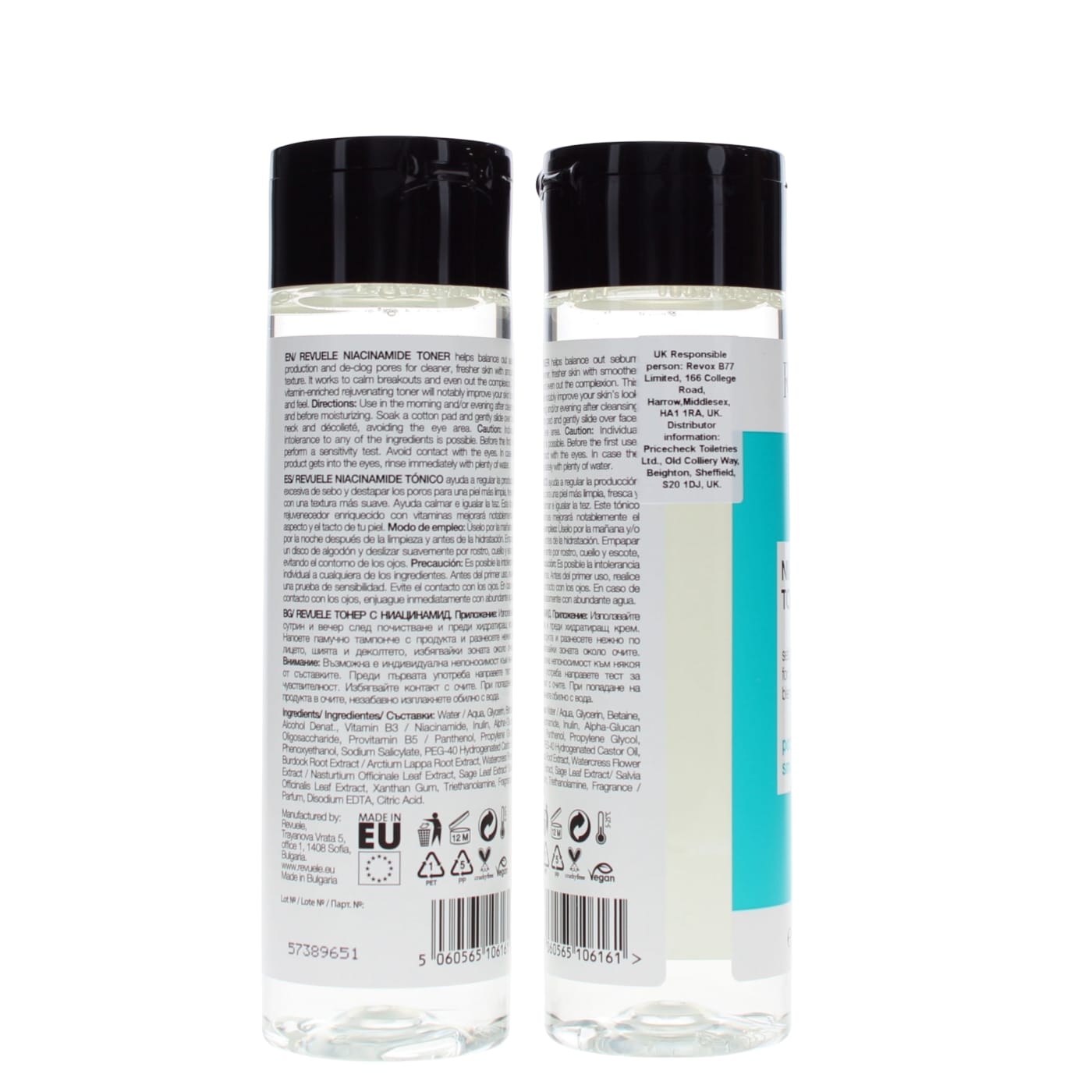 REVUELE 200ML NIACINAMIDE TONER