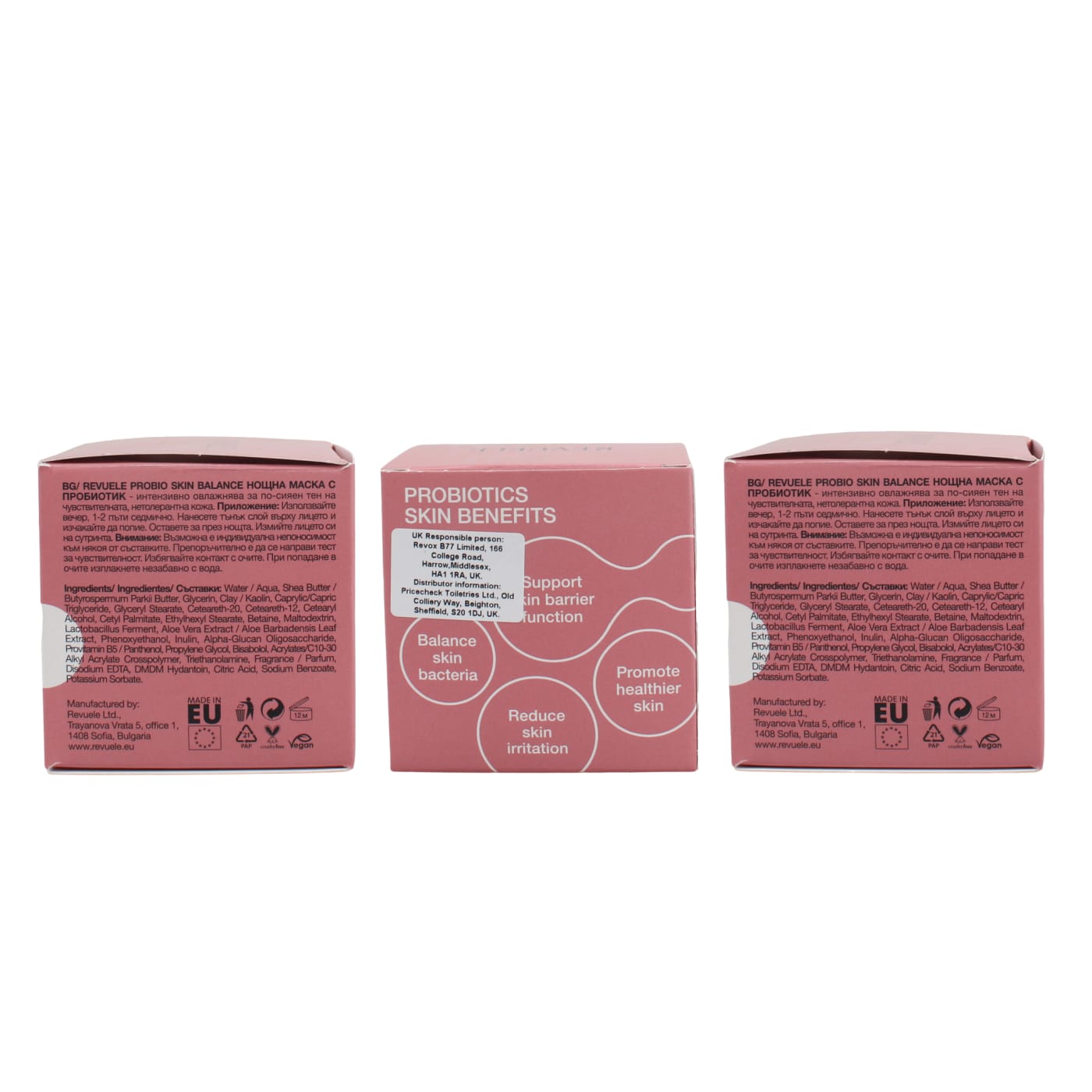 Revuele 50ml Probio Skin Balance Probiotic Sleeping Face Mask