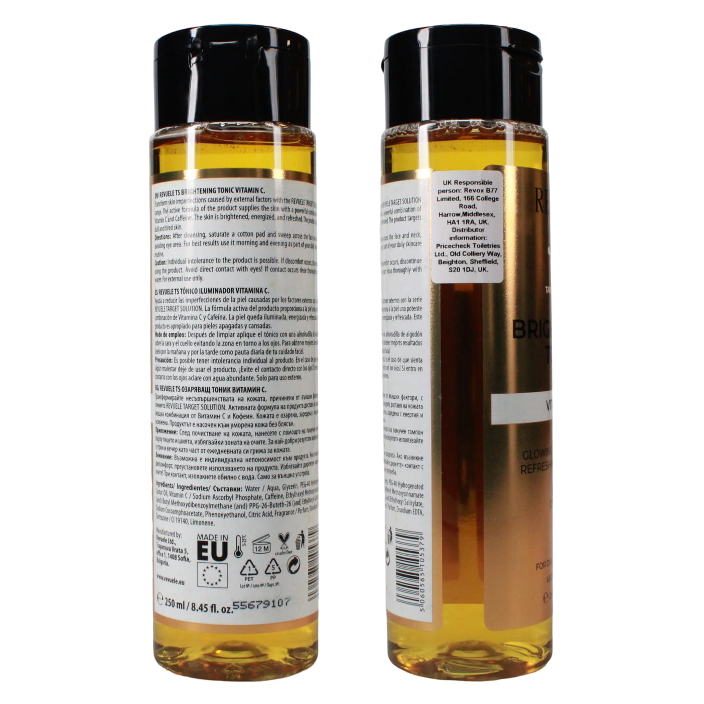 REVUELE 250ML T.S. BRIGHT TONIC VIT C