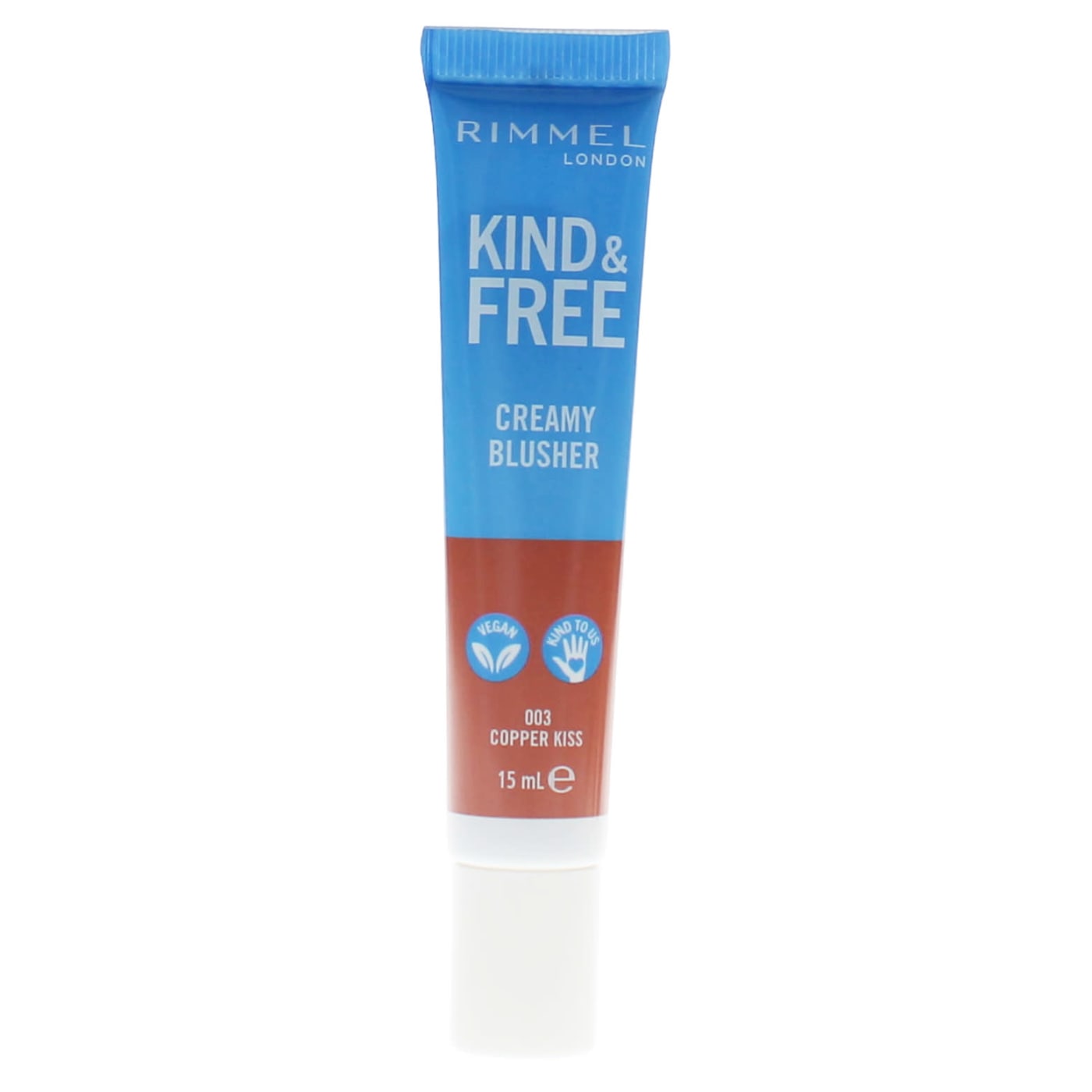 RIMMEL KIND AND FREE 15ML CREAM BLUSH COPPER KISS 003