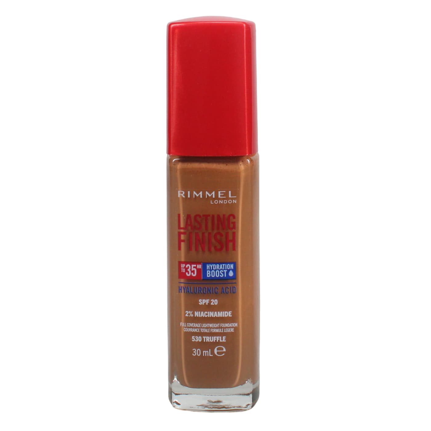 RIMMEL LASTING FINISH 30ML FOUNDATION 35HR SPF 20 TRUFFLE 530
