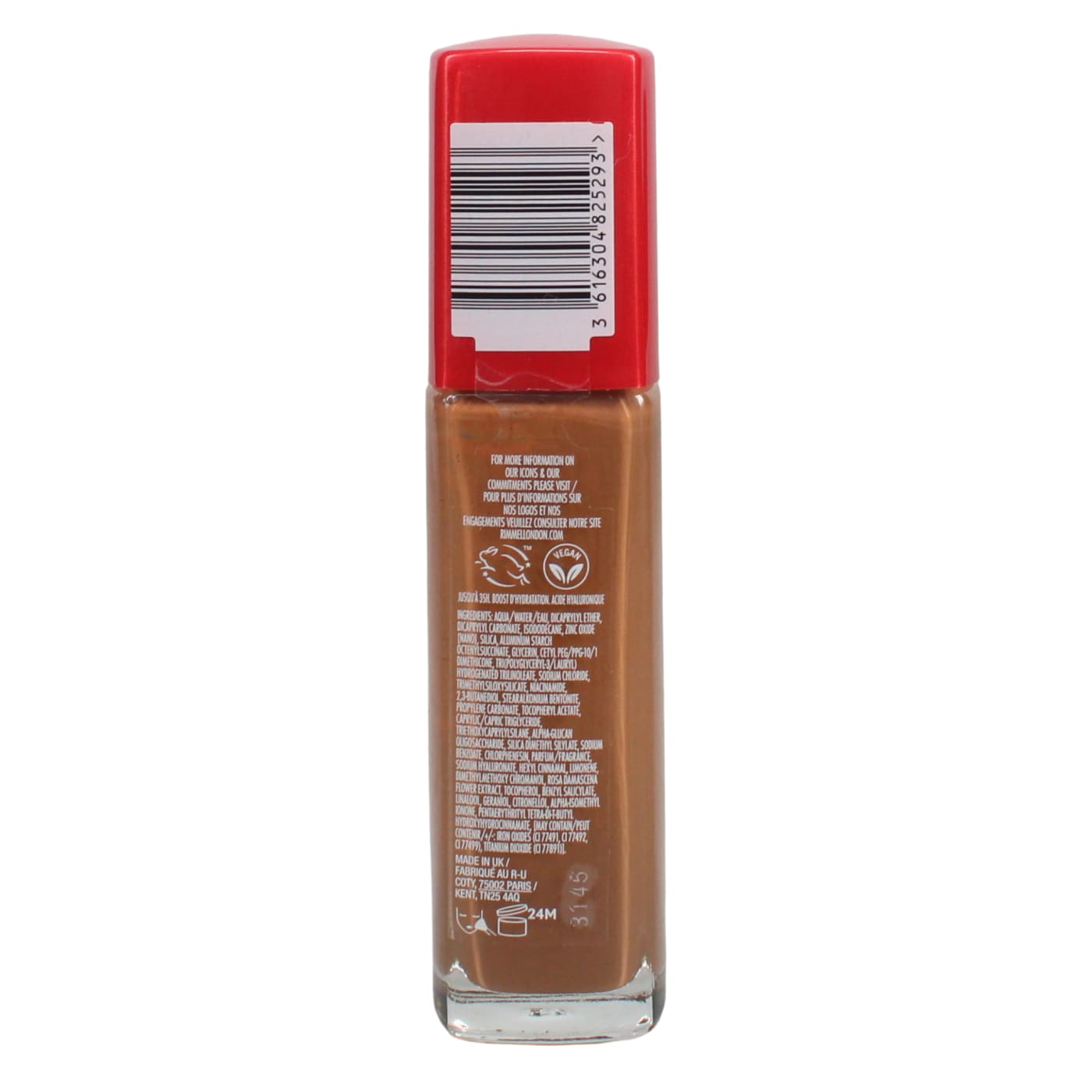 RIMMEL LASTING FINISH 30ML FOUNDATION 35HR SPF 20 TRUFFLE 530