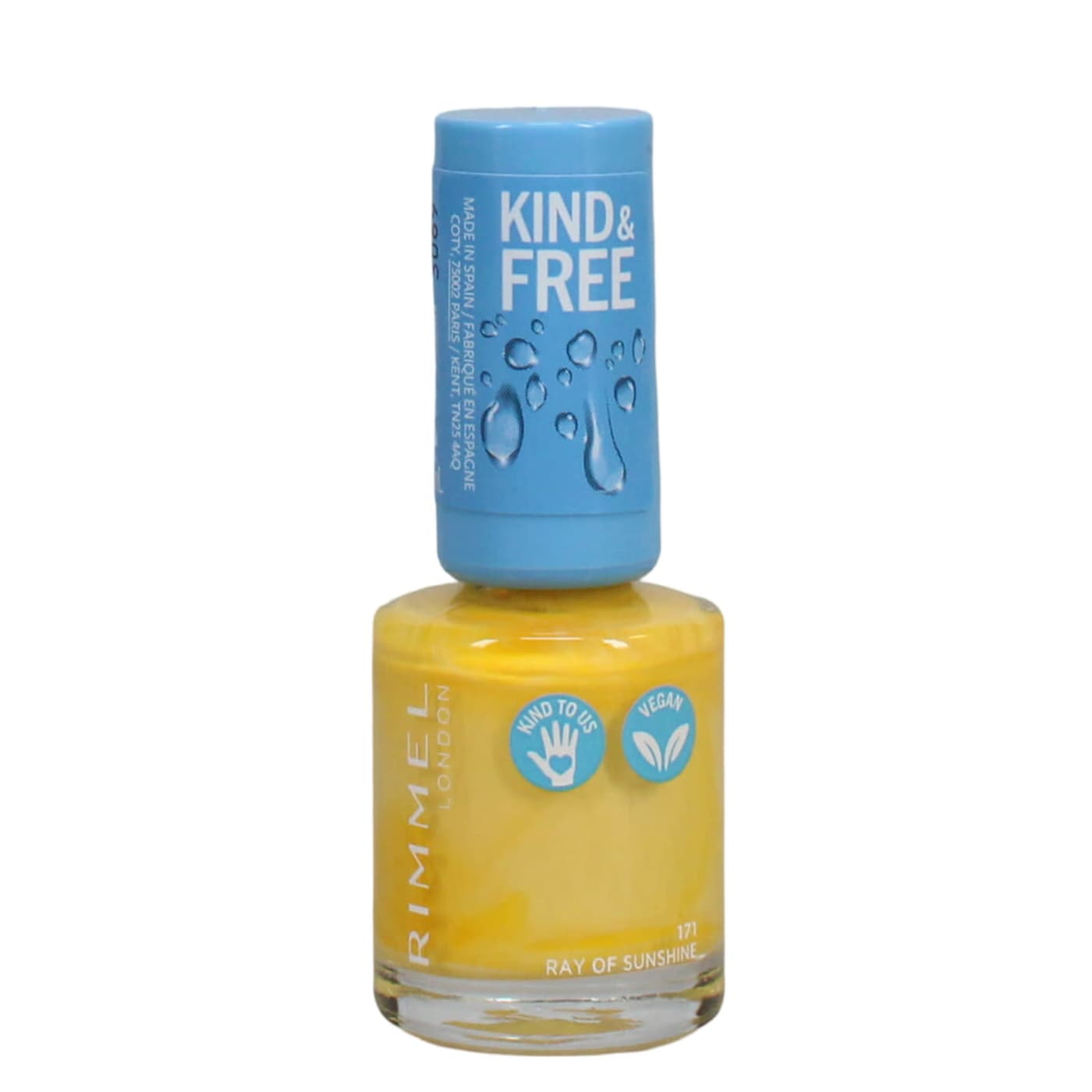 RIMMEL KIND&FREE N/POLISH RAY SUNSHINE
