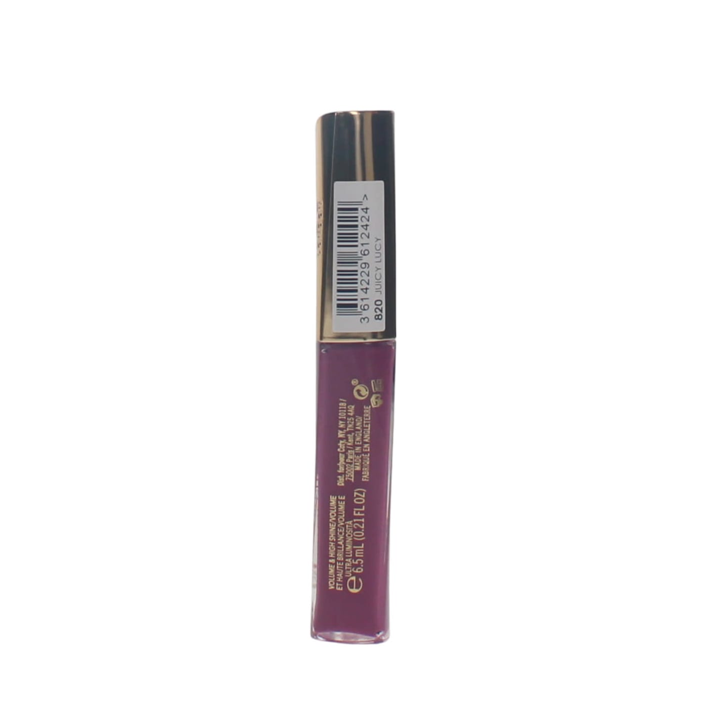 RIMMEL OH MY GLOSS! PLUMP LIP GLOSS JUICY LUCY 820