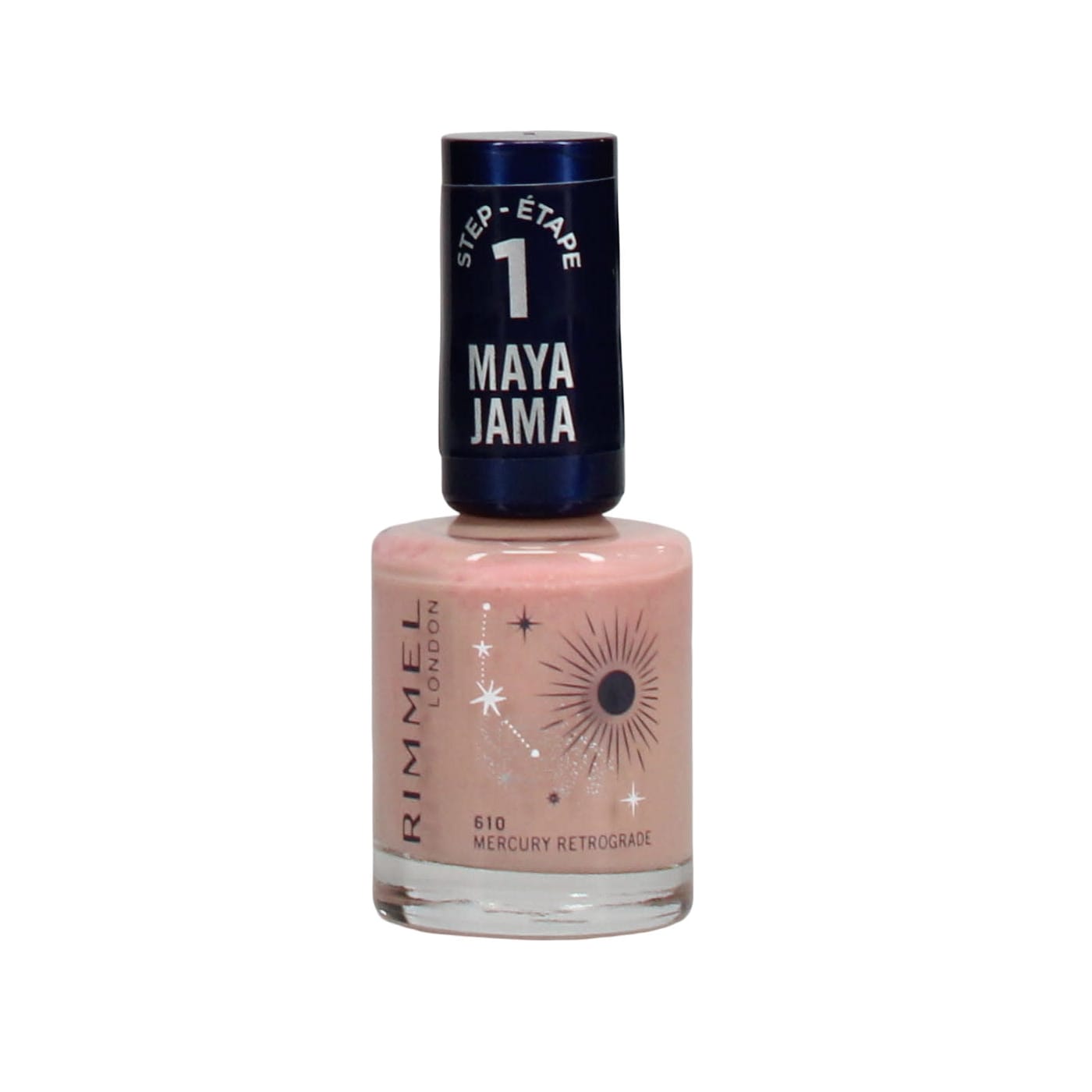 Rimmel 60 Seconds 8ml Nail Polish Maya Jama Mercury Retro
