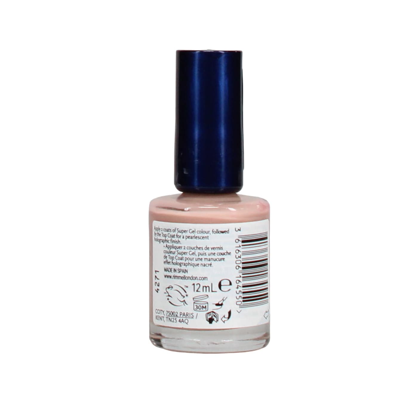 Rimmel 60 Seconds 8ml Nail Polish Maya Jama Mercury Retro