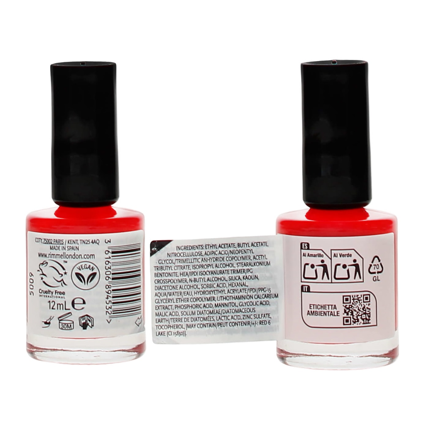 RIMMEL SUPER GEL NAIL POLISH BERRY GLACE