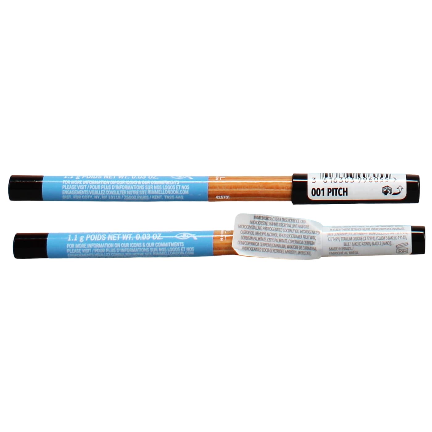 Rimmel Kind & Free Eyeliner Pitch 001