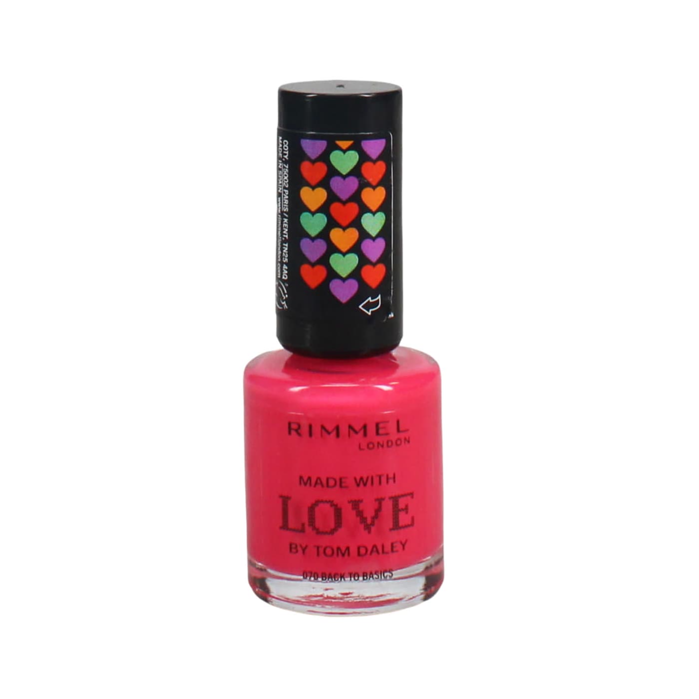 RIMMEL TOM DALEY N/POLISH BACK BASIC 070
