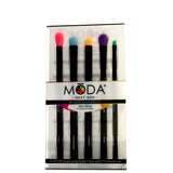 Royal & Langnickel Moda Next Gen Neon Eye Defining Brush Set 5pc