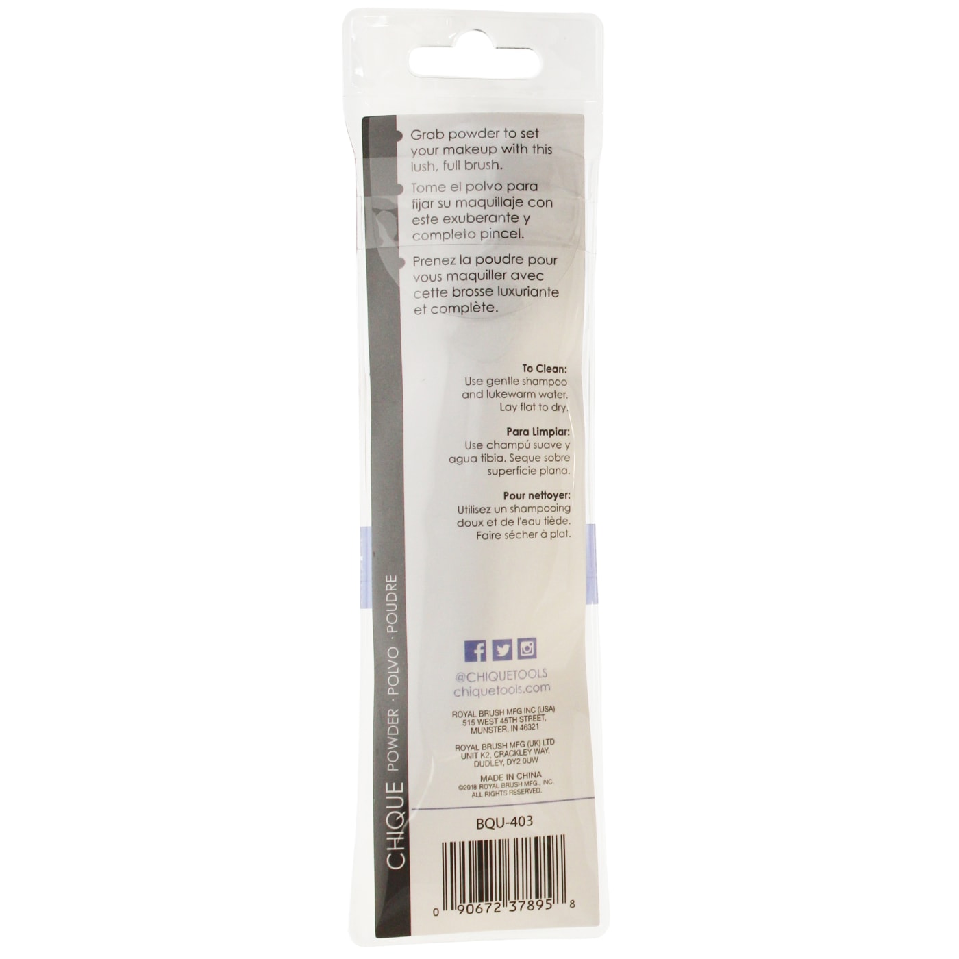 Royal & Langnickel Chique Studio Powder Brush