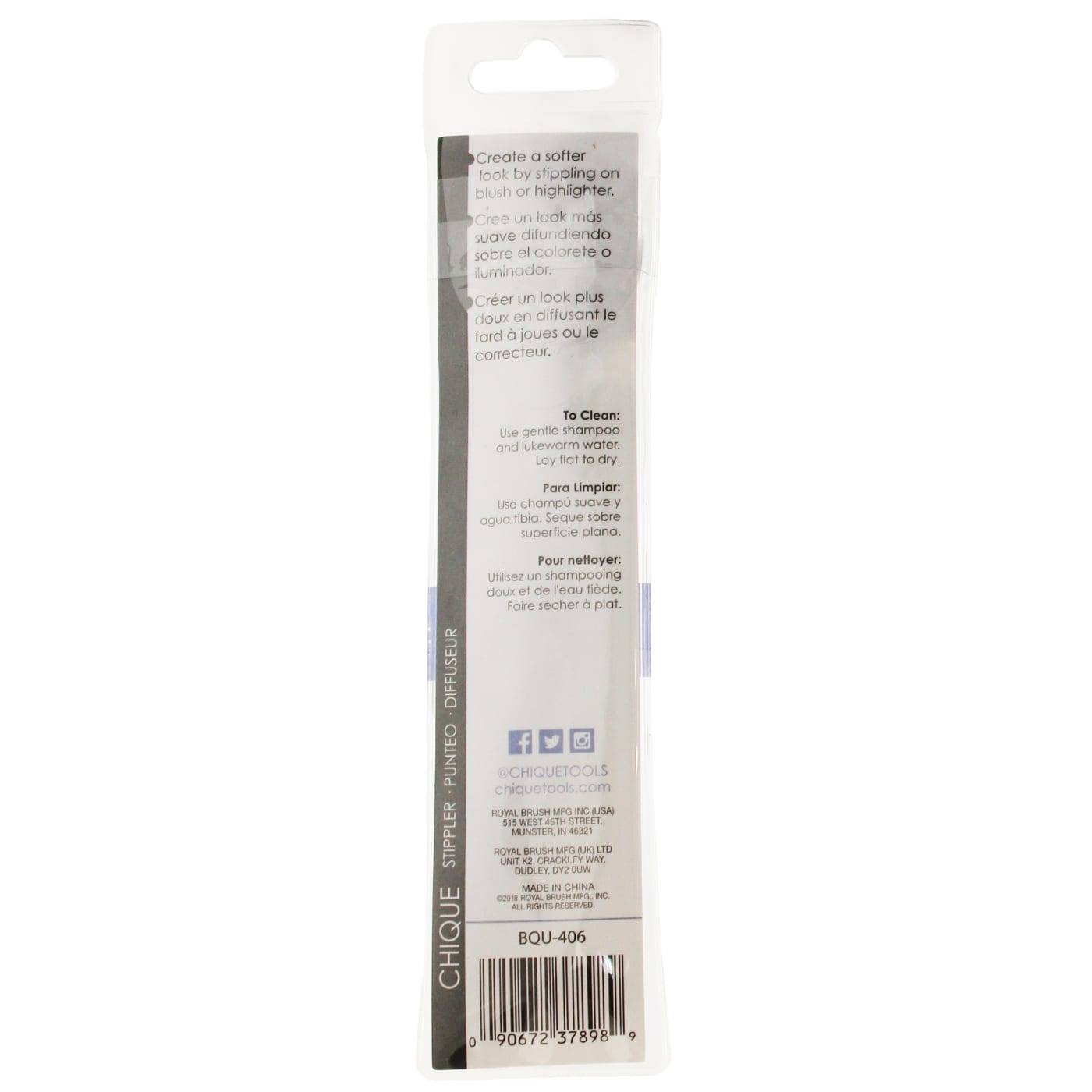 Royal & Langnickel Chique Studio Stippler Brush