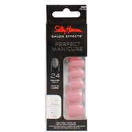 Sally Hansen Salon Effects False Nails Square Pink Clay