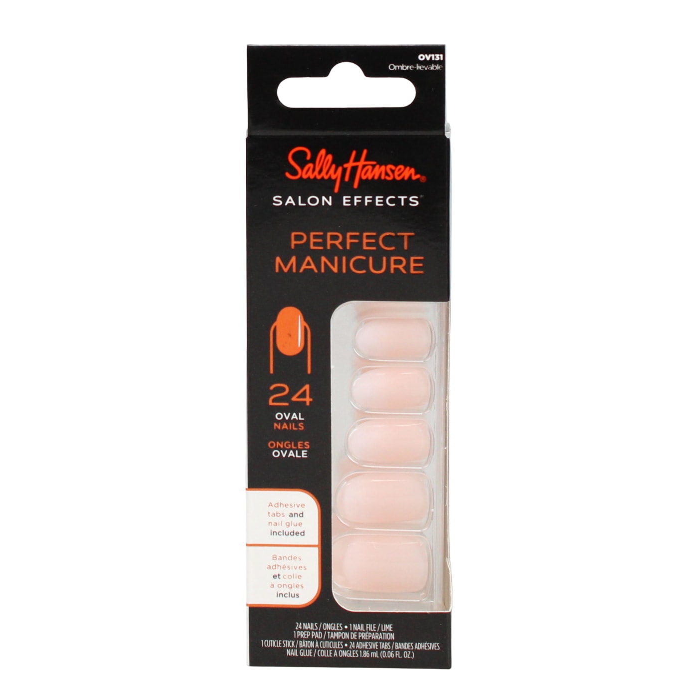 S.HANSEN FALSE NAILS OMBRE OVAL