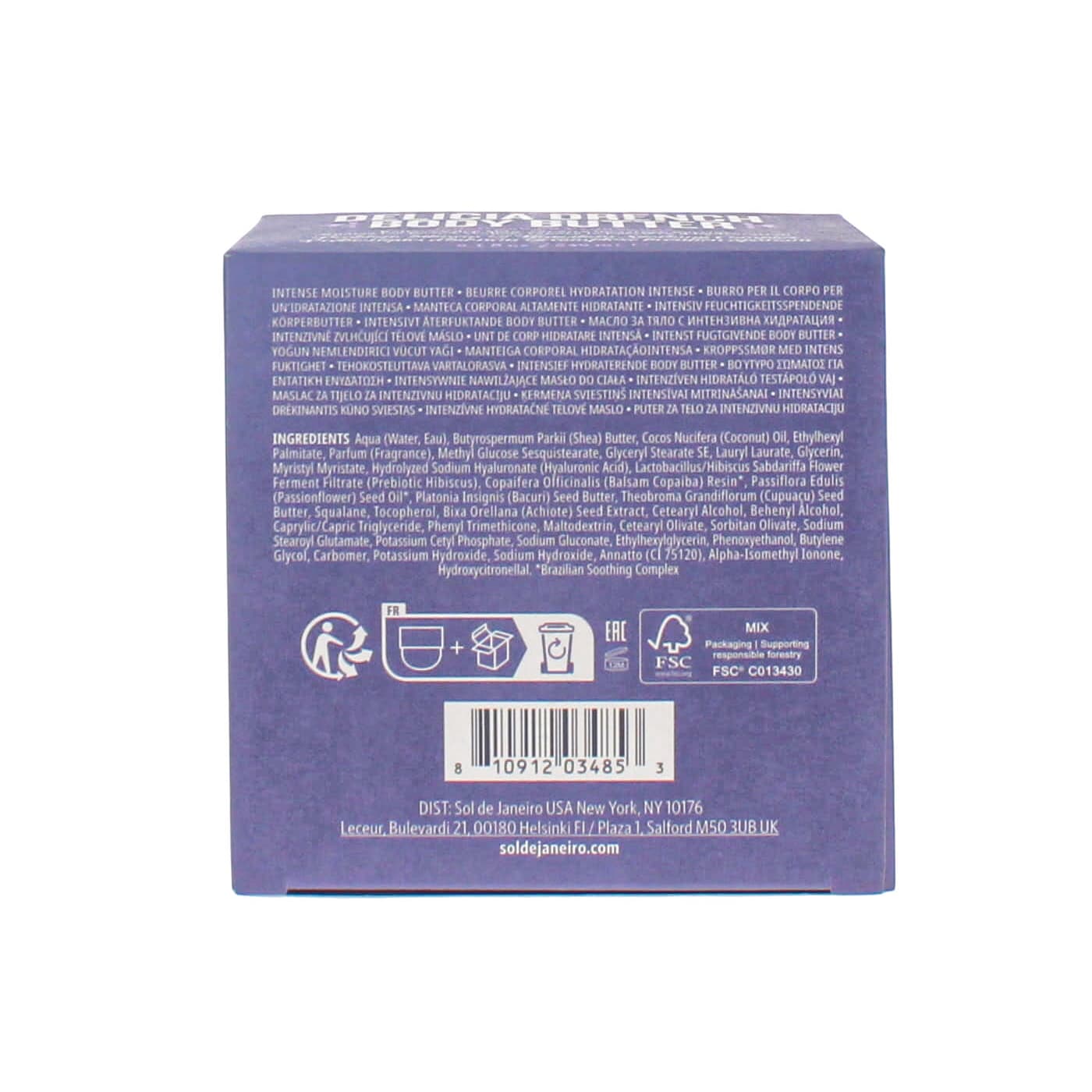 Sol De Janeiro 240ml Delicia Drench Body Butter Cheirosa 59 Fragrance