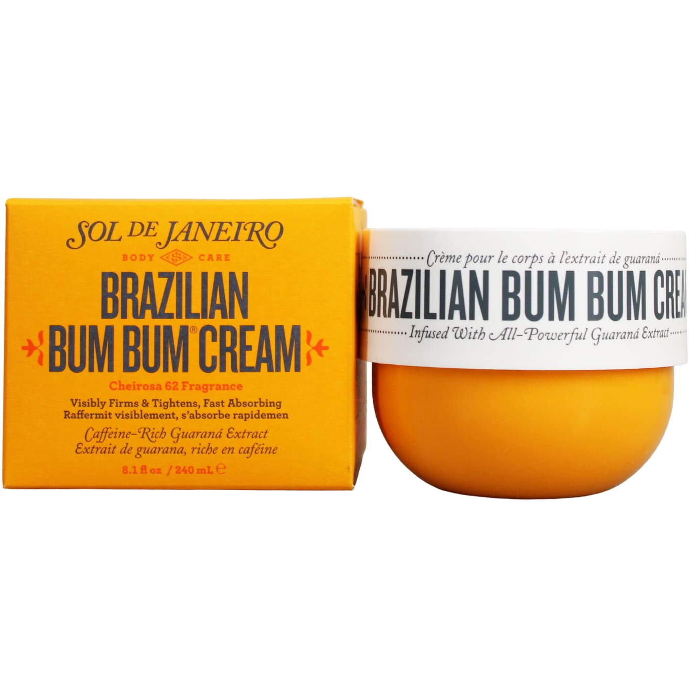 Sol De Janeiro Brazilian Bum Bum 240ml Body Cream Cheirosa 62 Fragrance