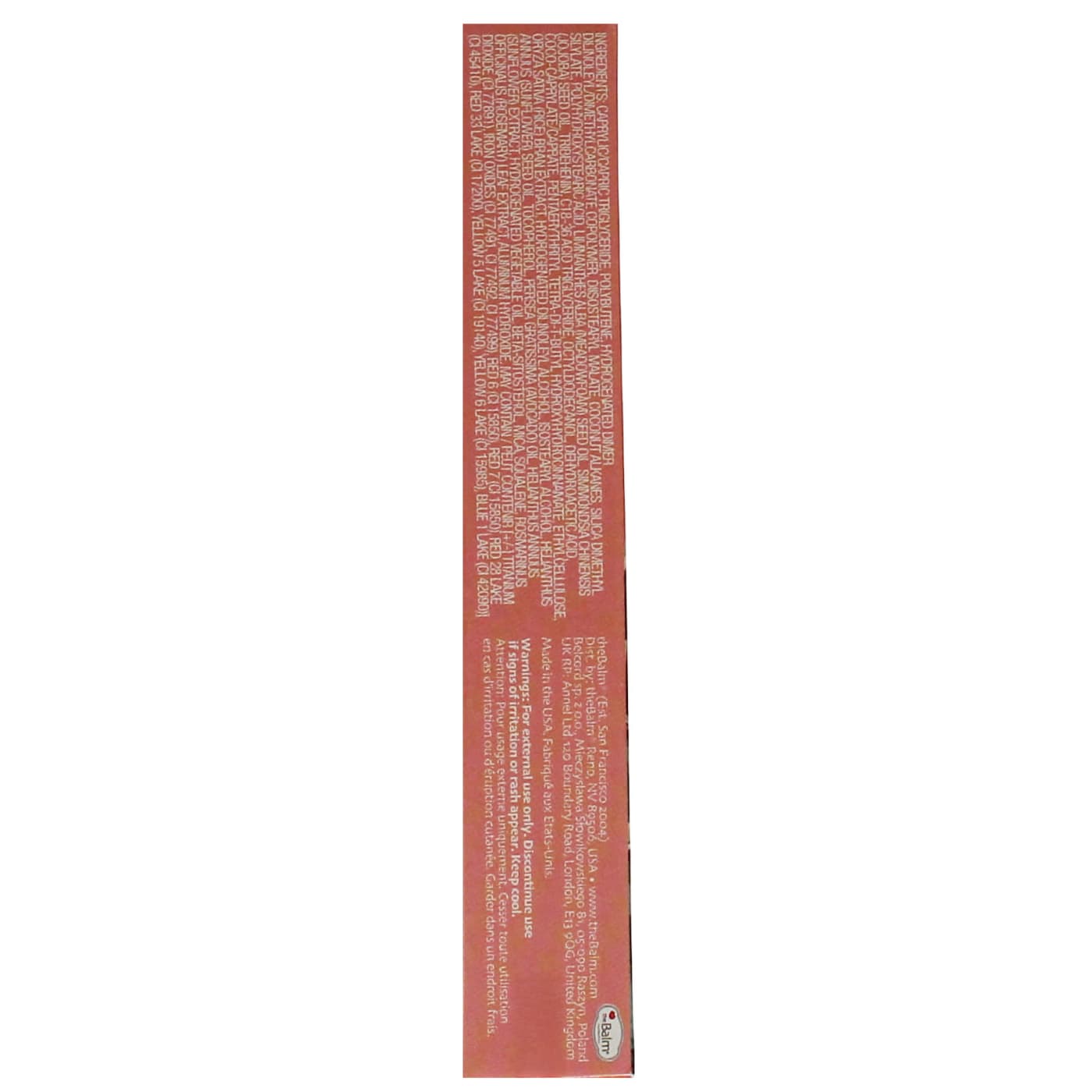 Thebalm Lip Oil Sunset Boulevard