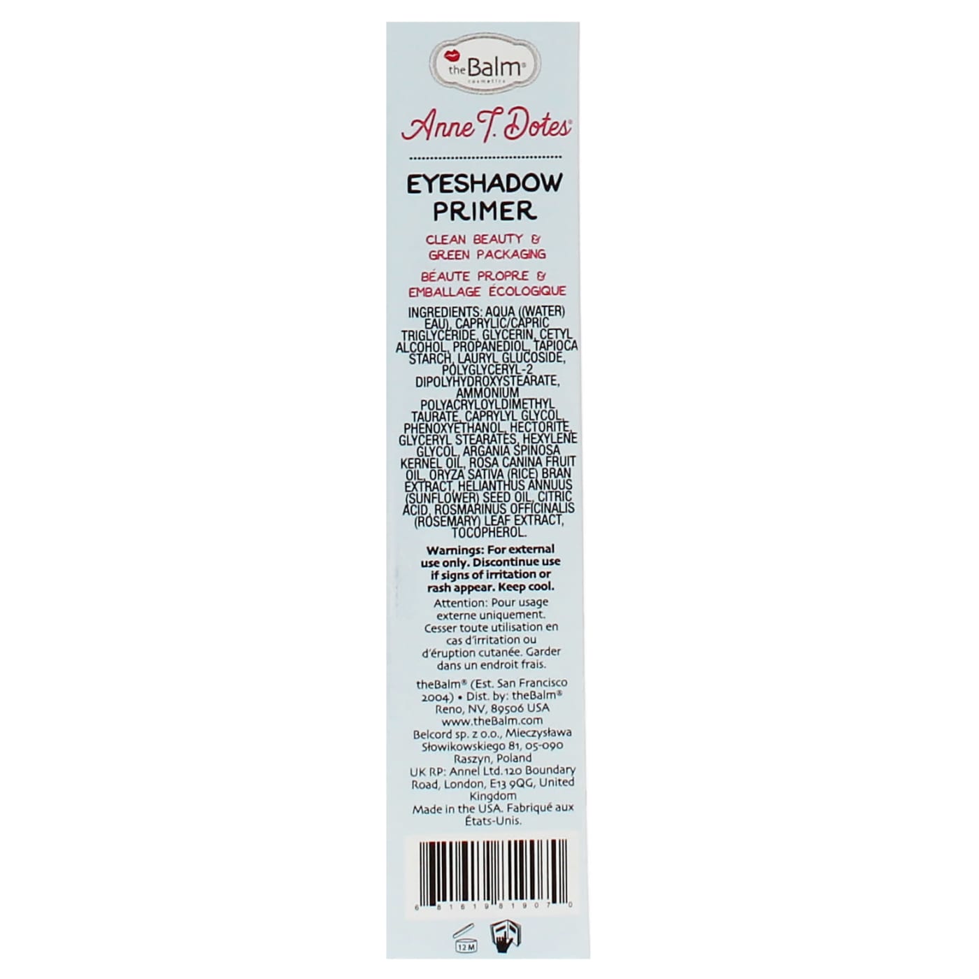 Thebalm Atd Eye Primer