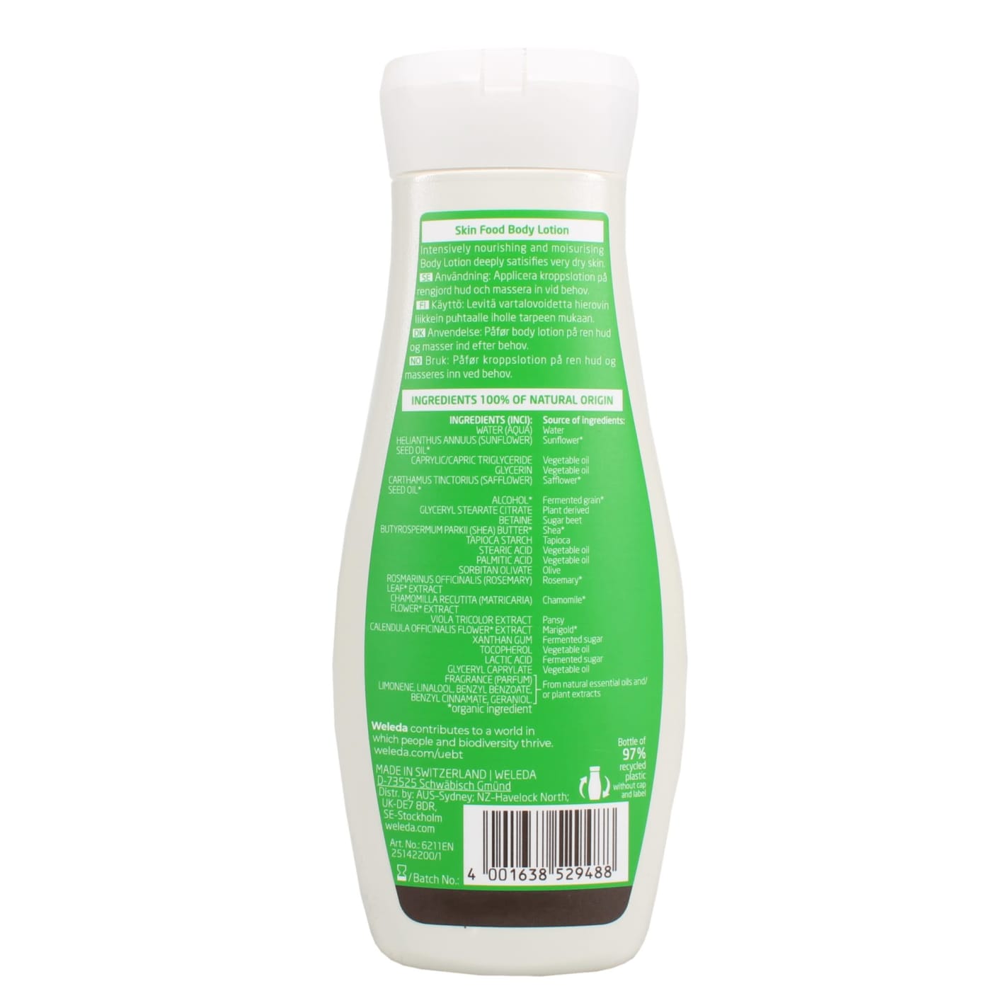 WELEDA SKIN FOOD 200ML BODY LOTION (ECOM) 01/26