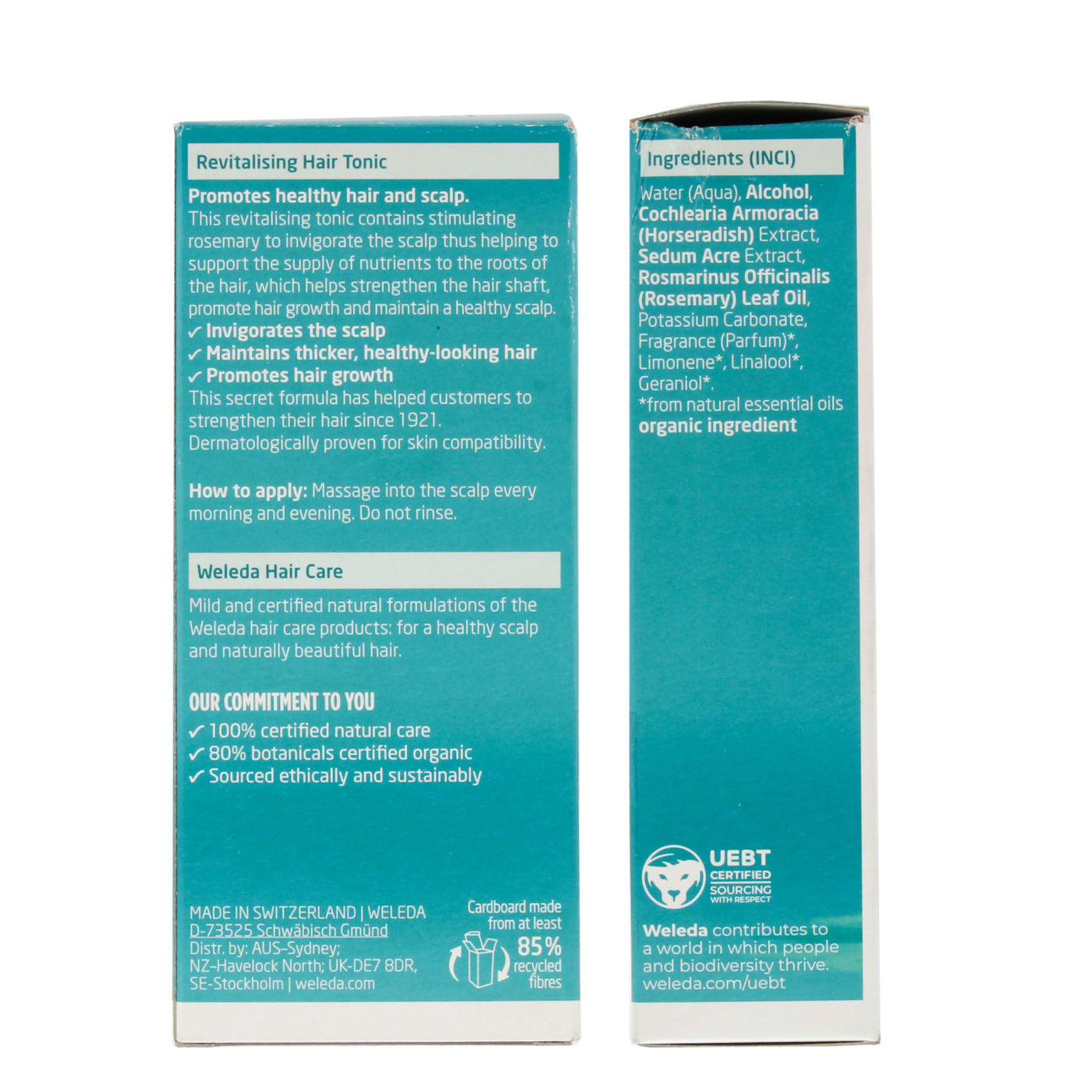 WELEDA 100ML REVITALISING HAIR TONIC