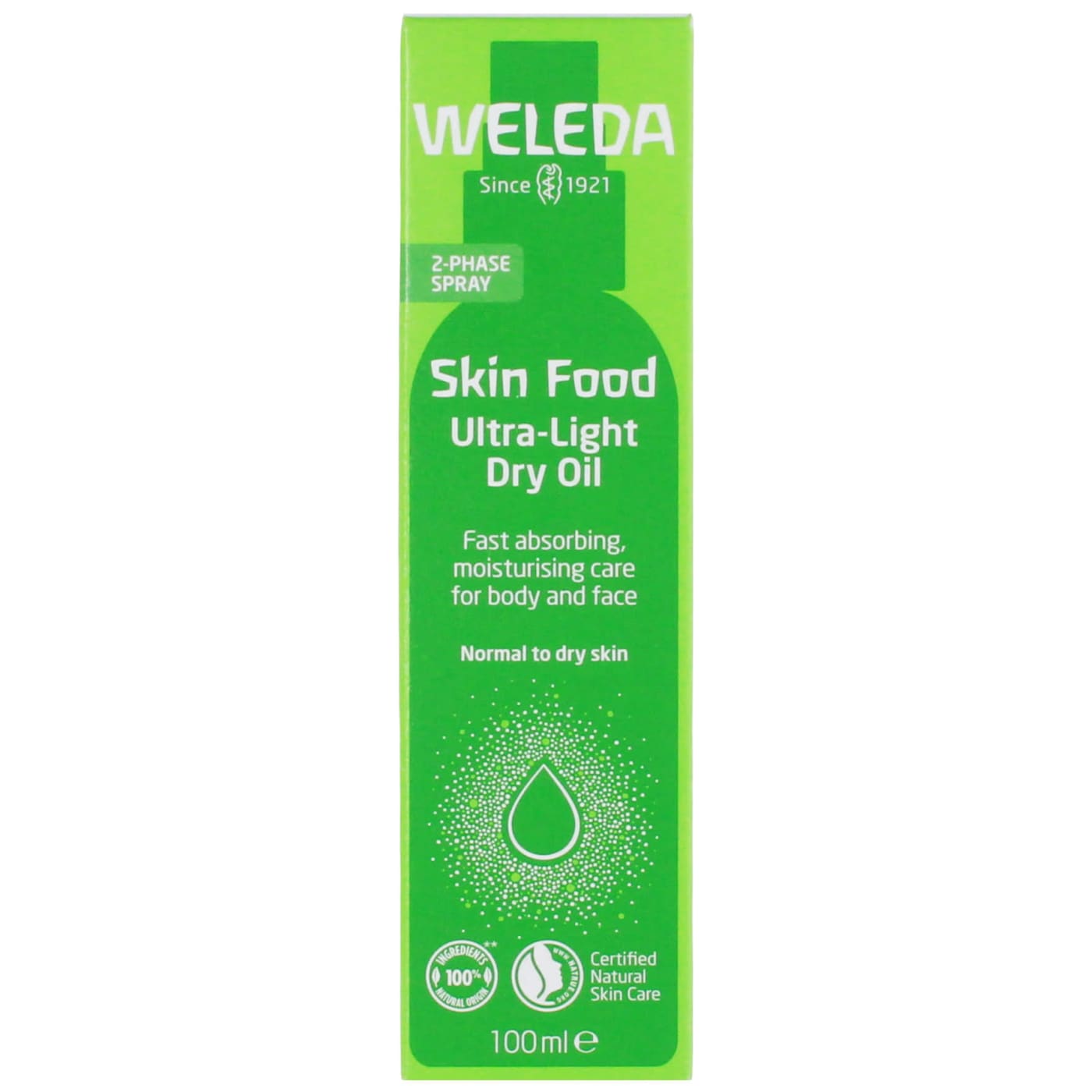 WELEDA SKIN FOOD 100ML LIGHT OIL 04/25