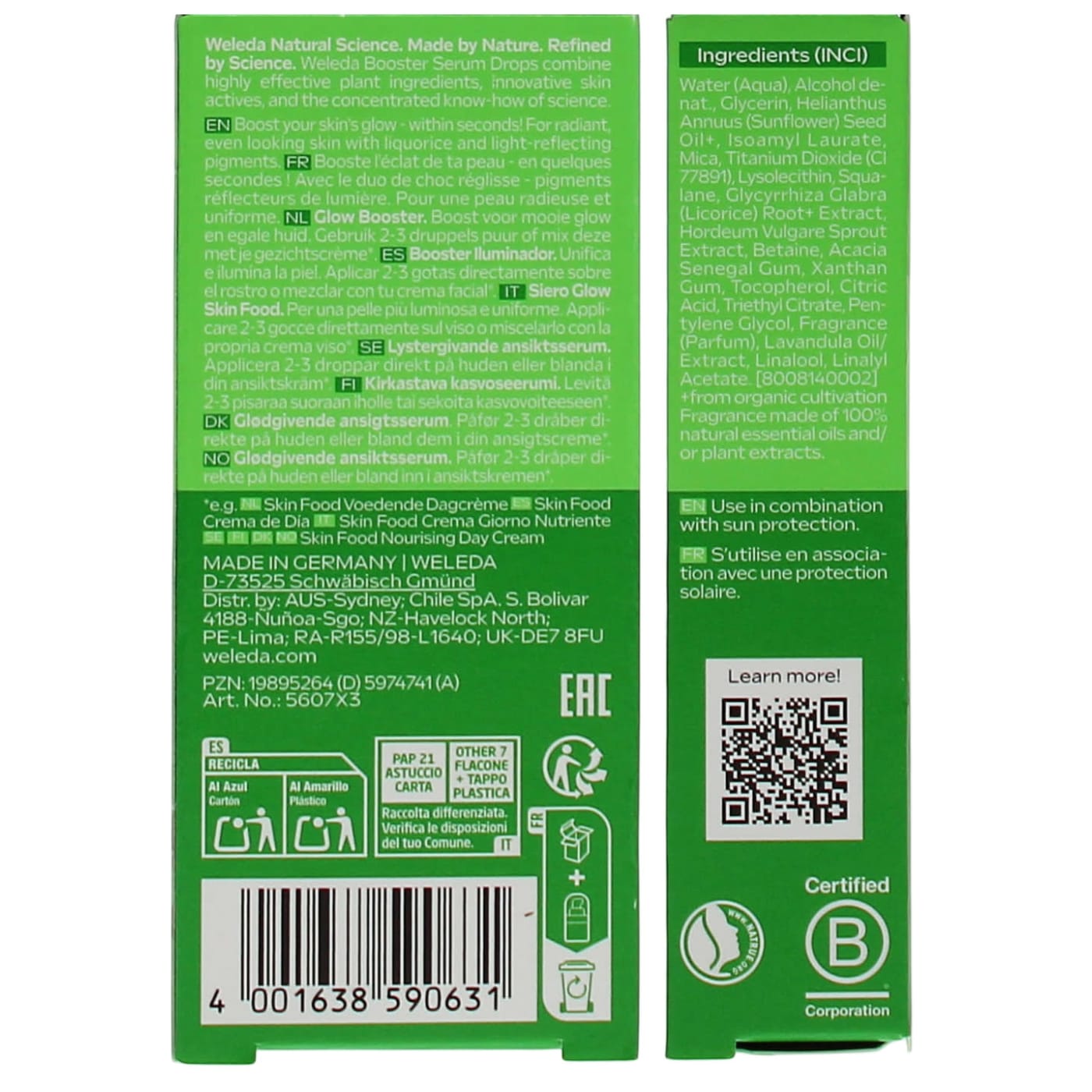 Weleda Skin Food 30ml Serum Drops