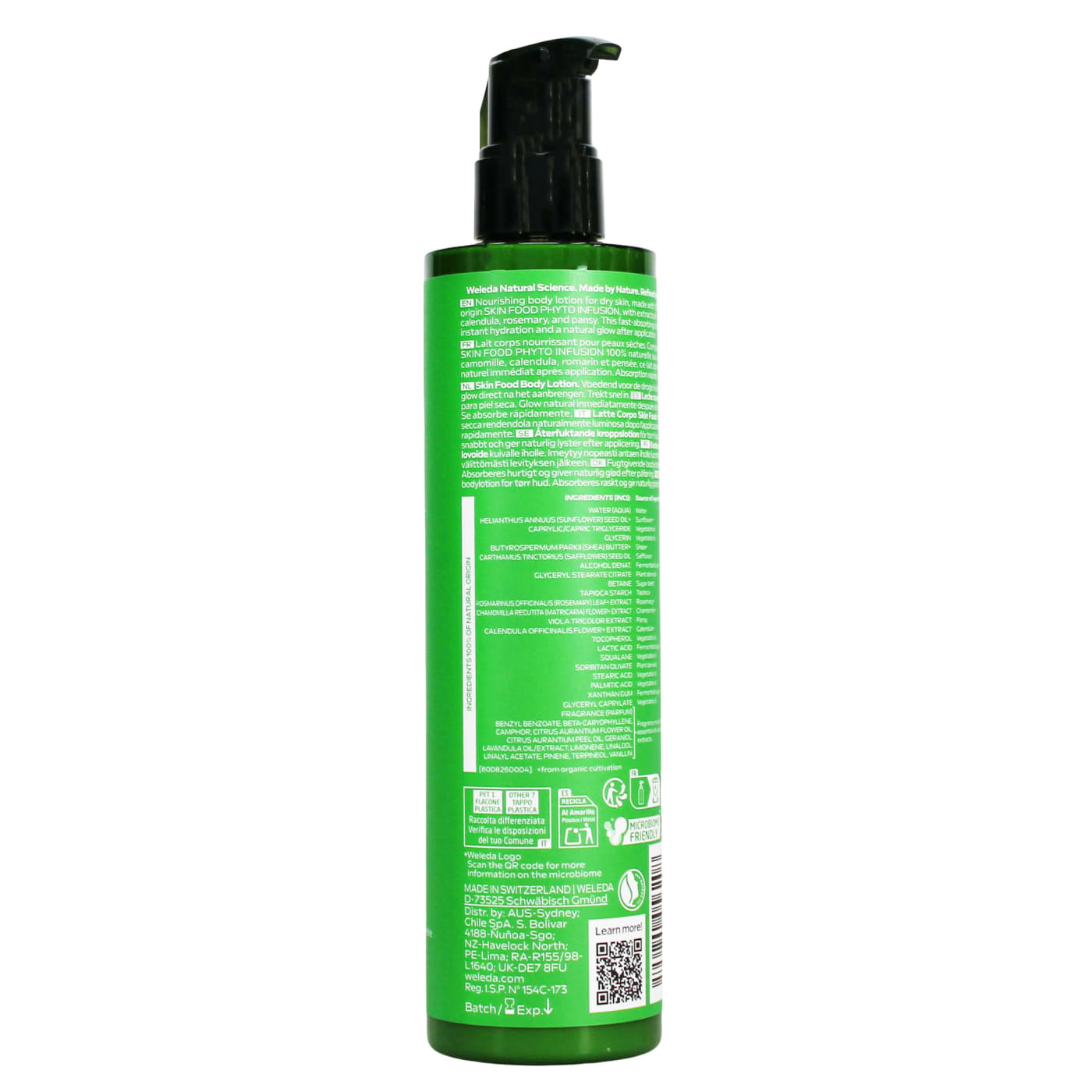 Weleda Skin Food 250ml Body Lotion Moisture & Glow