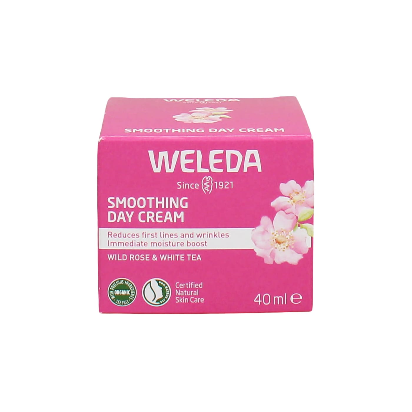 Weleda 40ml Smoothing Day Cream Wild Rose & White Tea