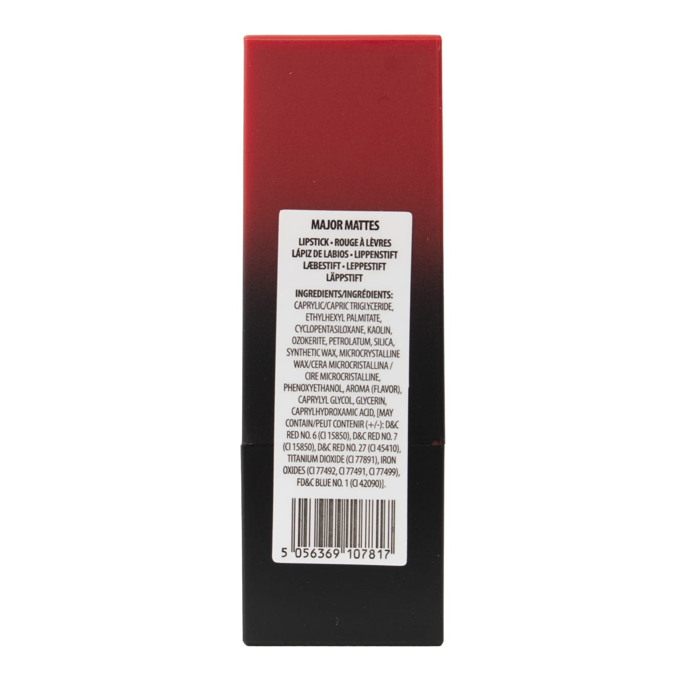 W7 MAJOR MATTES L/STICK HOUSE RED