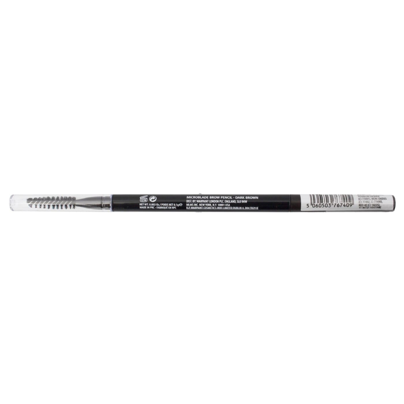 W7 STROKE OF GENIUS E/BROW PENCIL BROWN