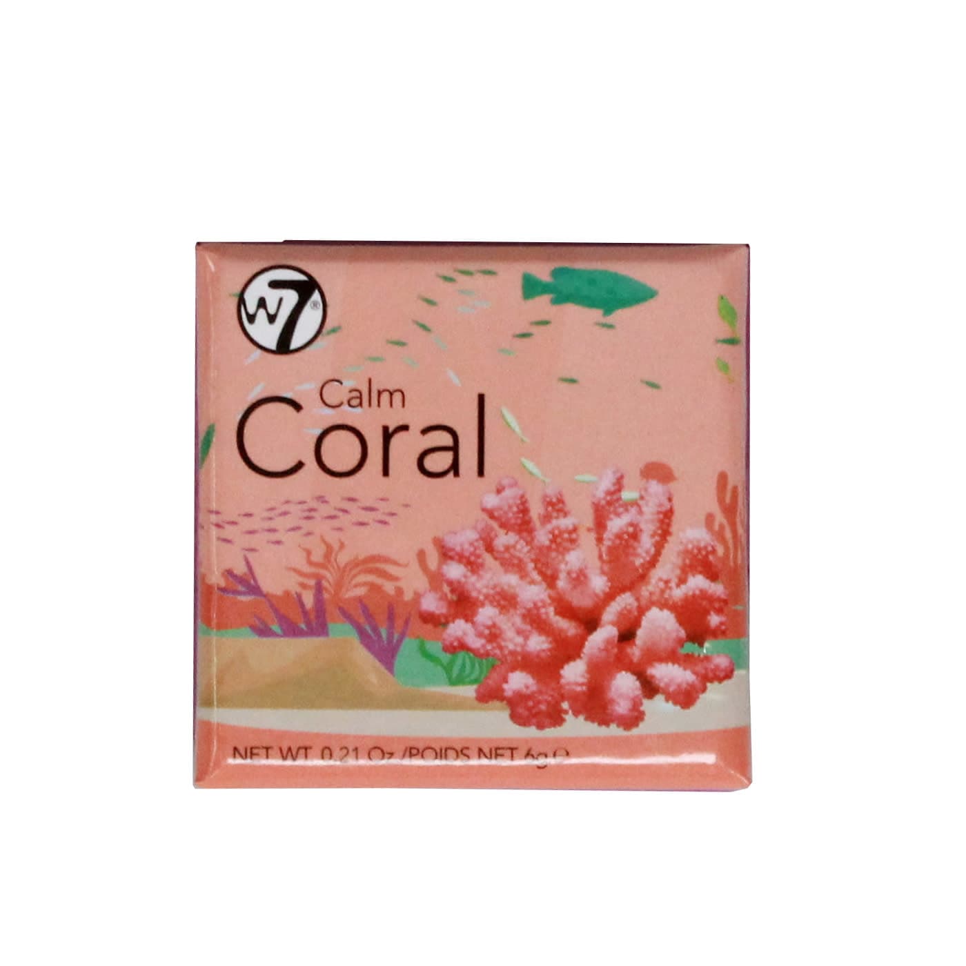 W7 Blusher Calm Coral