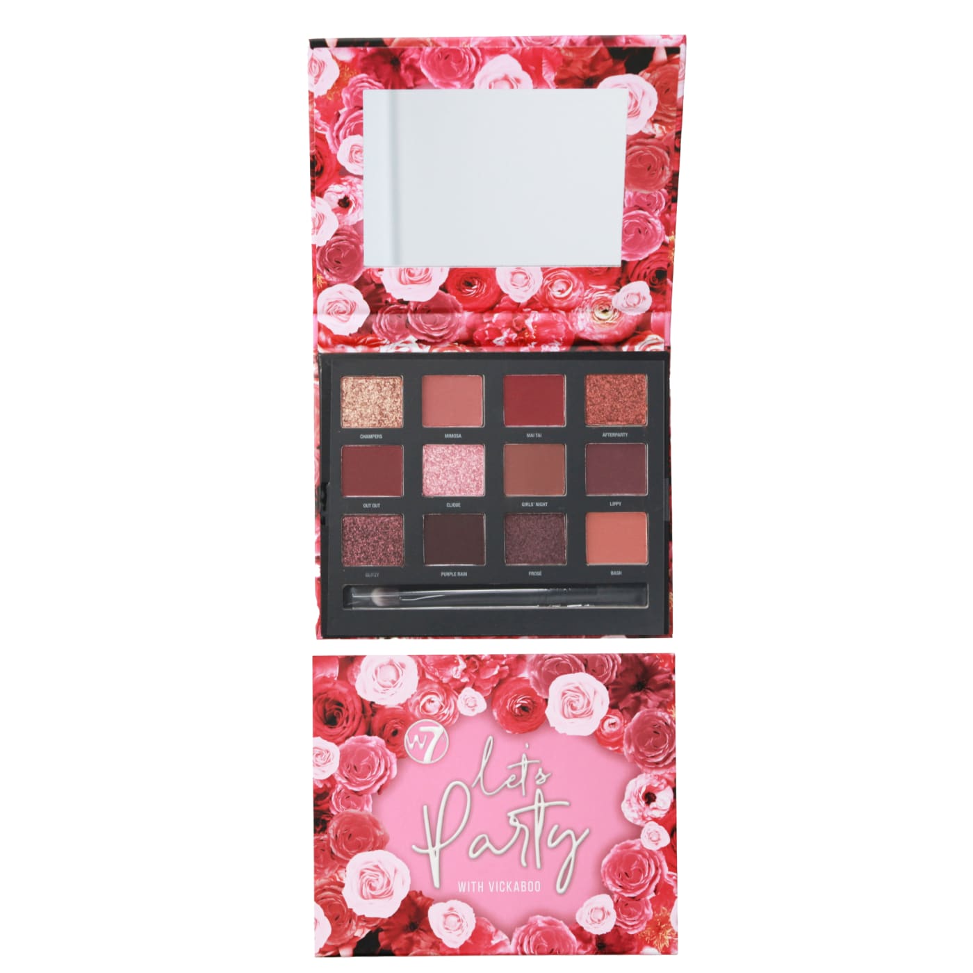 W7 LET'S PARTY EYESHADOW PALETTE