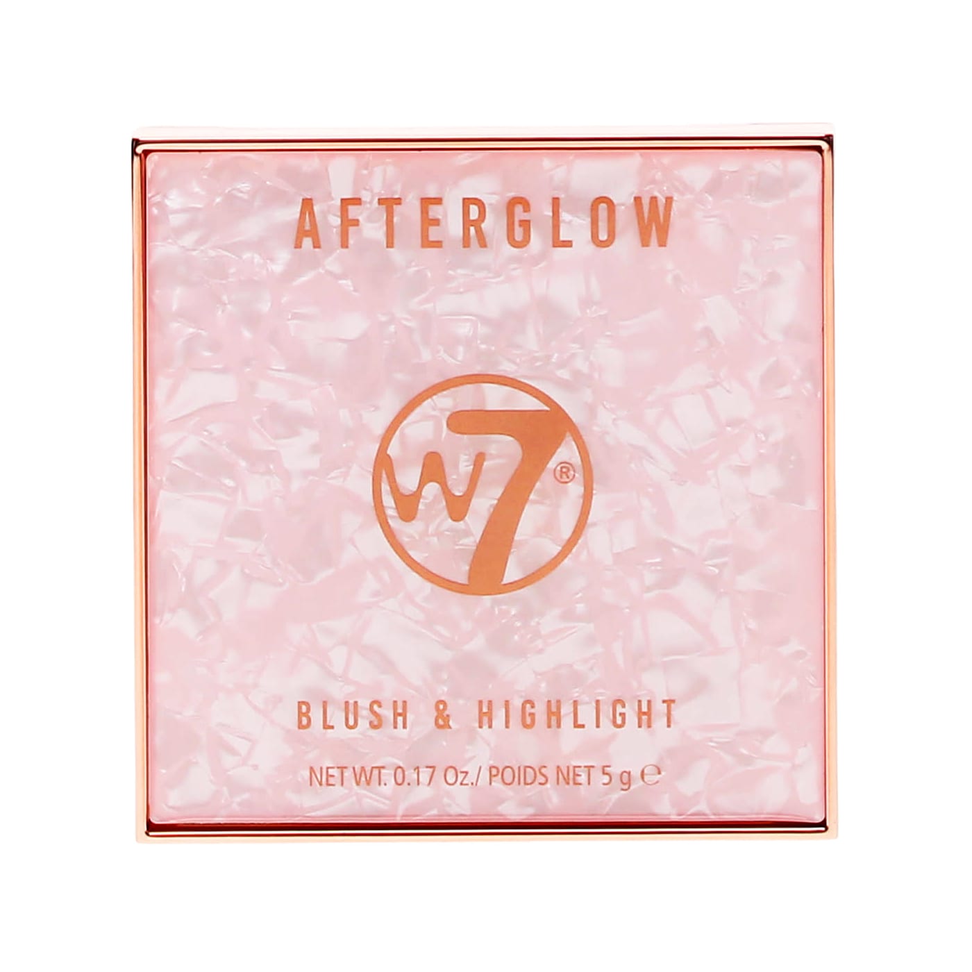 W7 AFTERGLOW BLUSH & HIGHLIGHTER