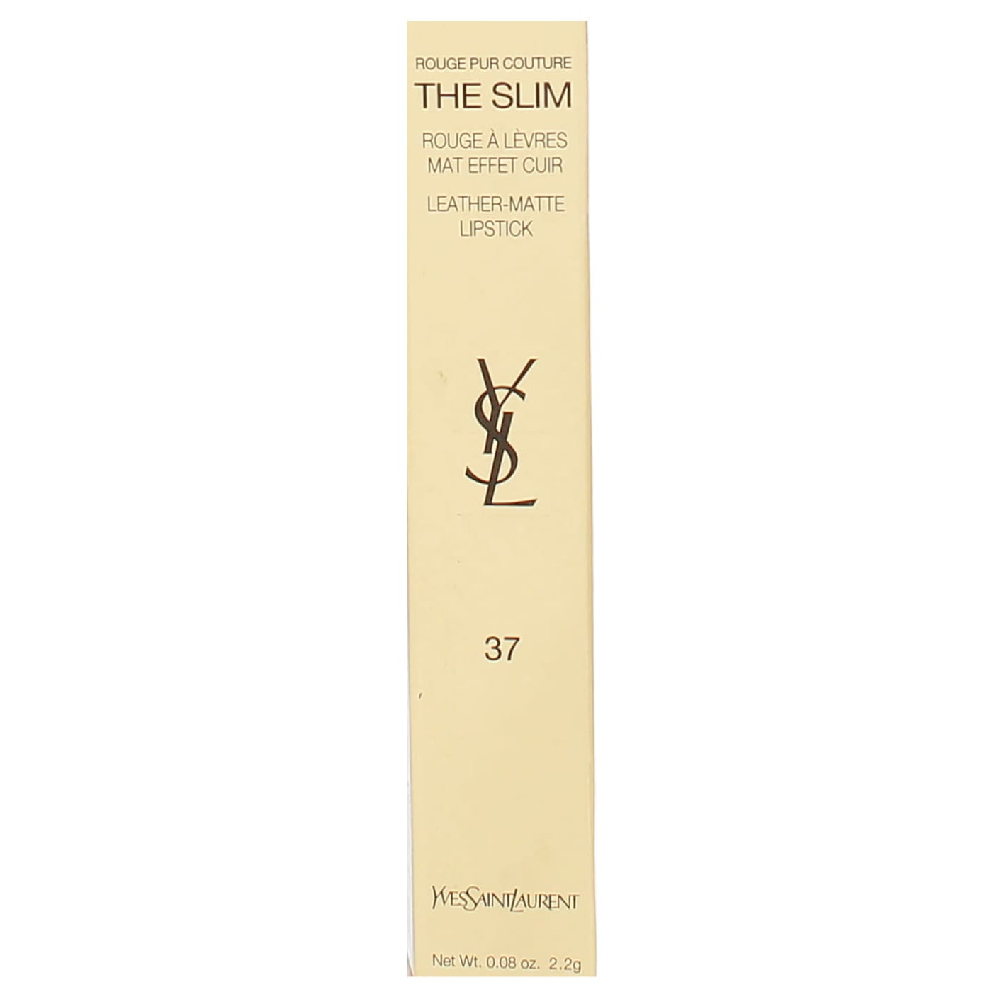 Yves Saint Laurent 2g Rouge Pur Couture The Slim Lipstick 37 Red On Fire
