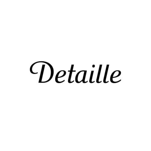 DETAILLE: PRE-ORDER CATALOGUE - PRICING SHEET