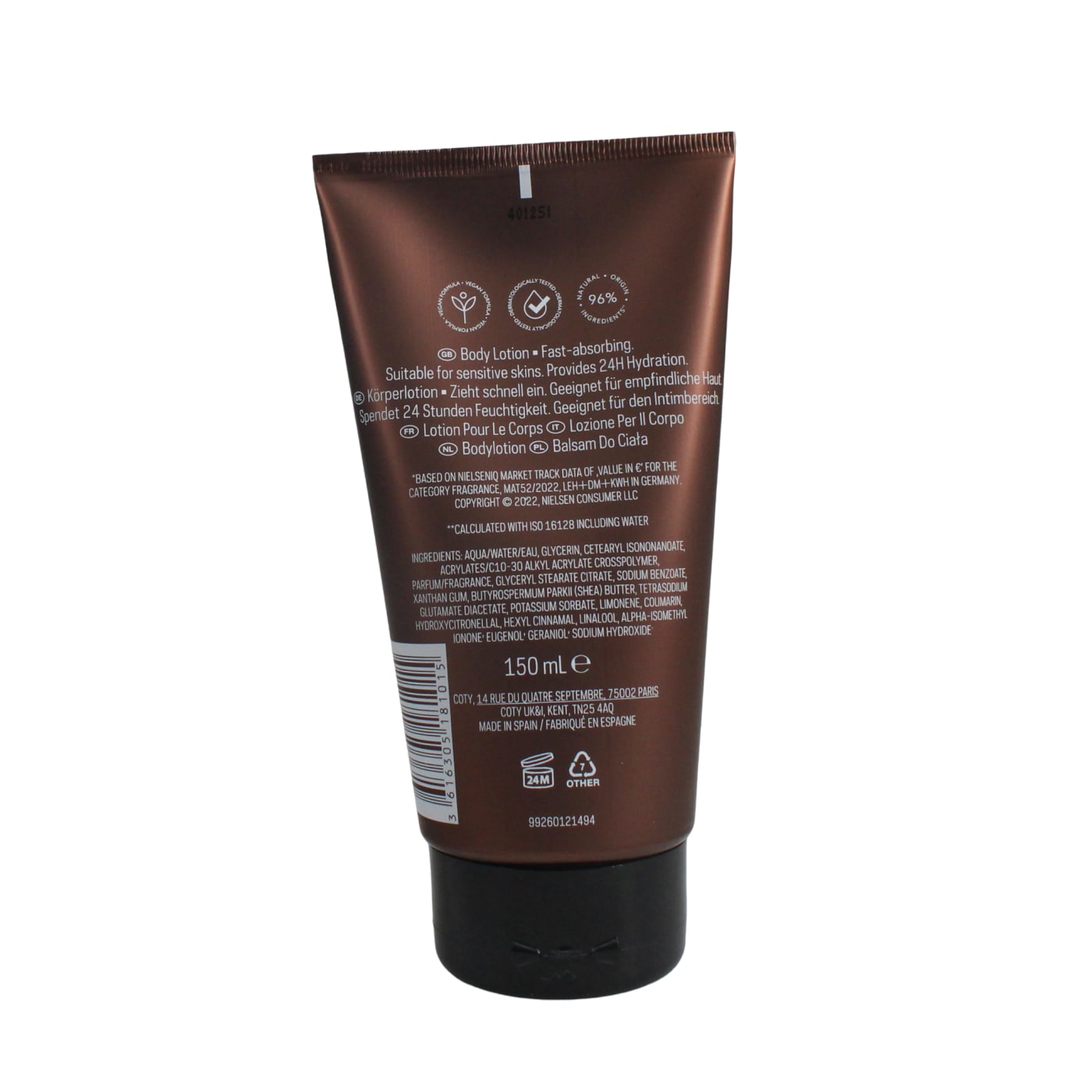 BRUNO BANANI MAN 150ML BODY BALM