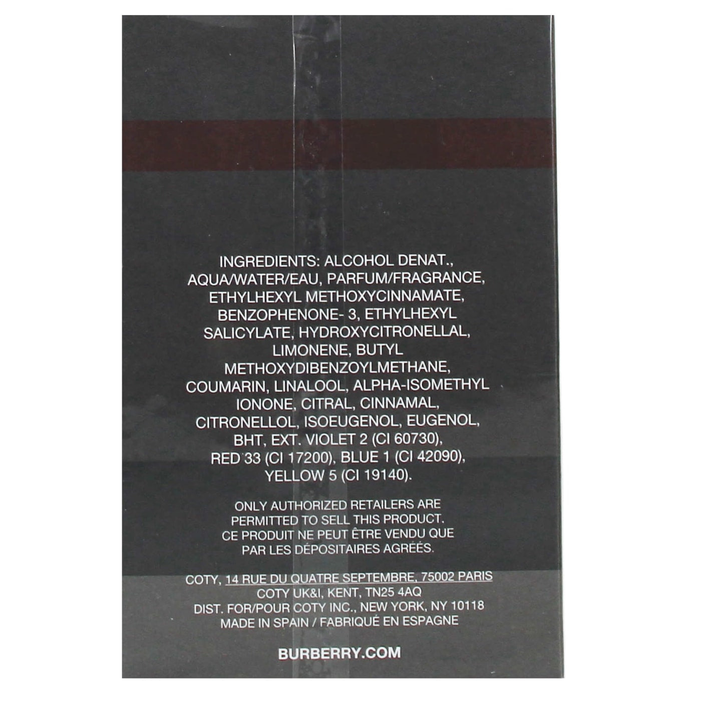 Burberry Touch For Men 50ml EDT Spray