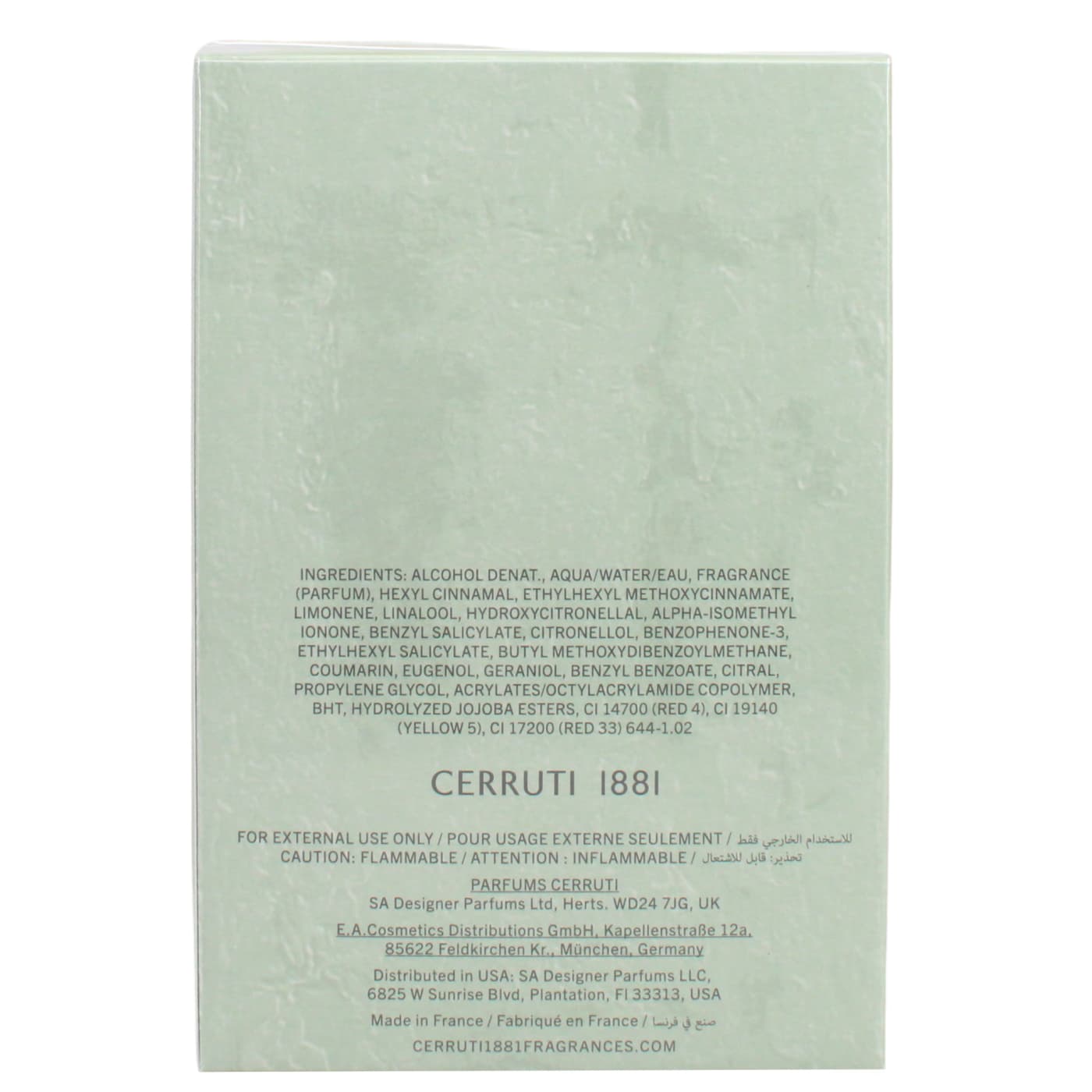 CERRUTI 1881 MEN 100ML EDT SPRAY
