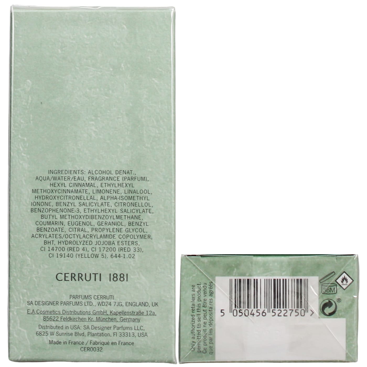 CERUTTI 1881 MEN 50ML EDT SRPAY