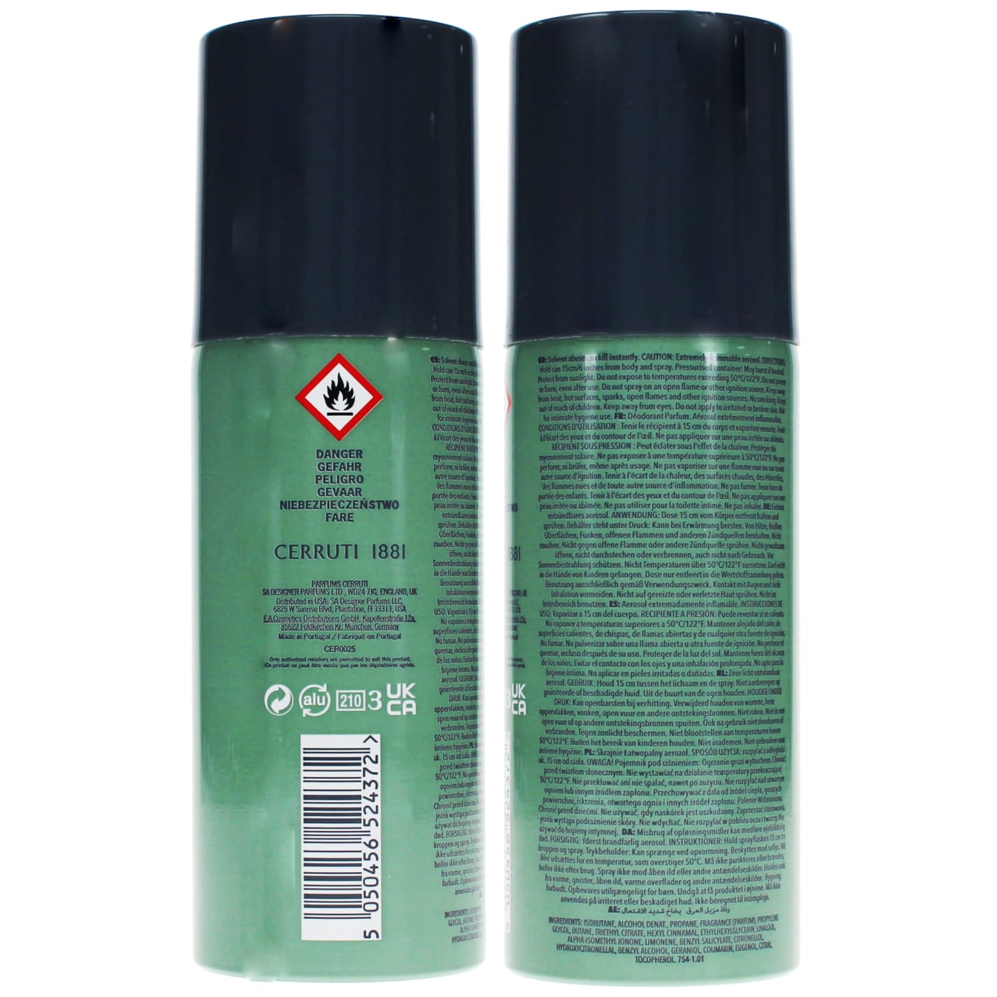 CERRUTI 1881 150ML DEO SPRAY