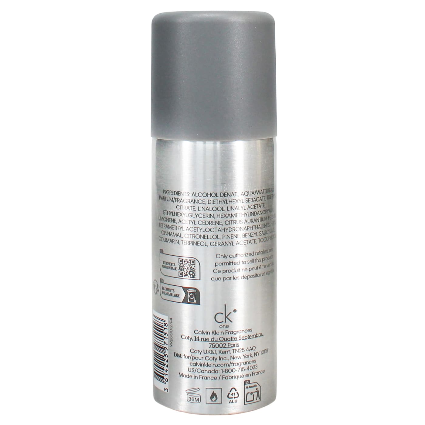 Calvin Klein One 150ml Deodorant Spray