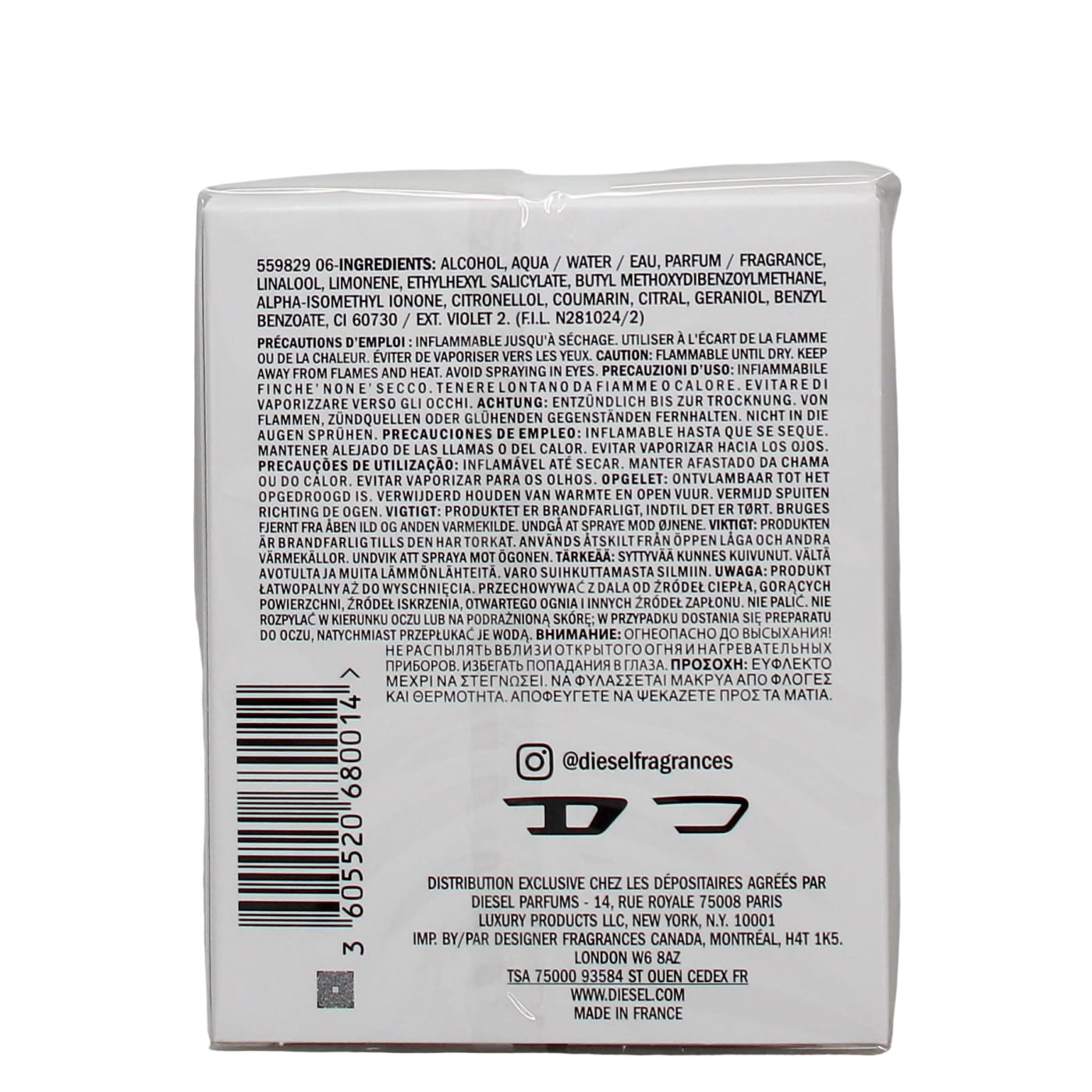 Diesel Only The Brave 50ml EDT Spray