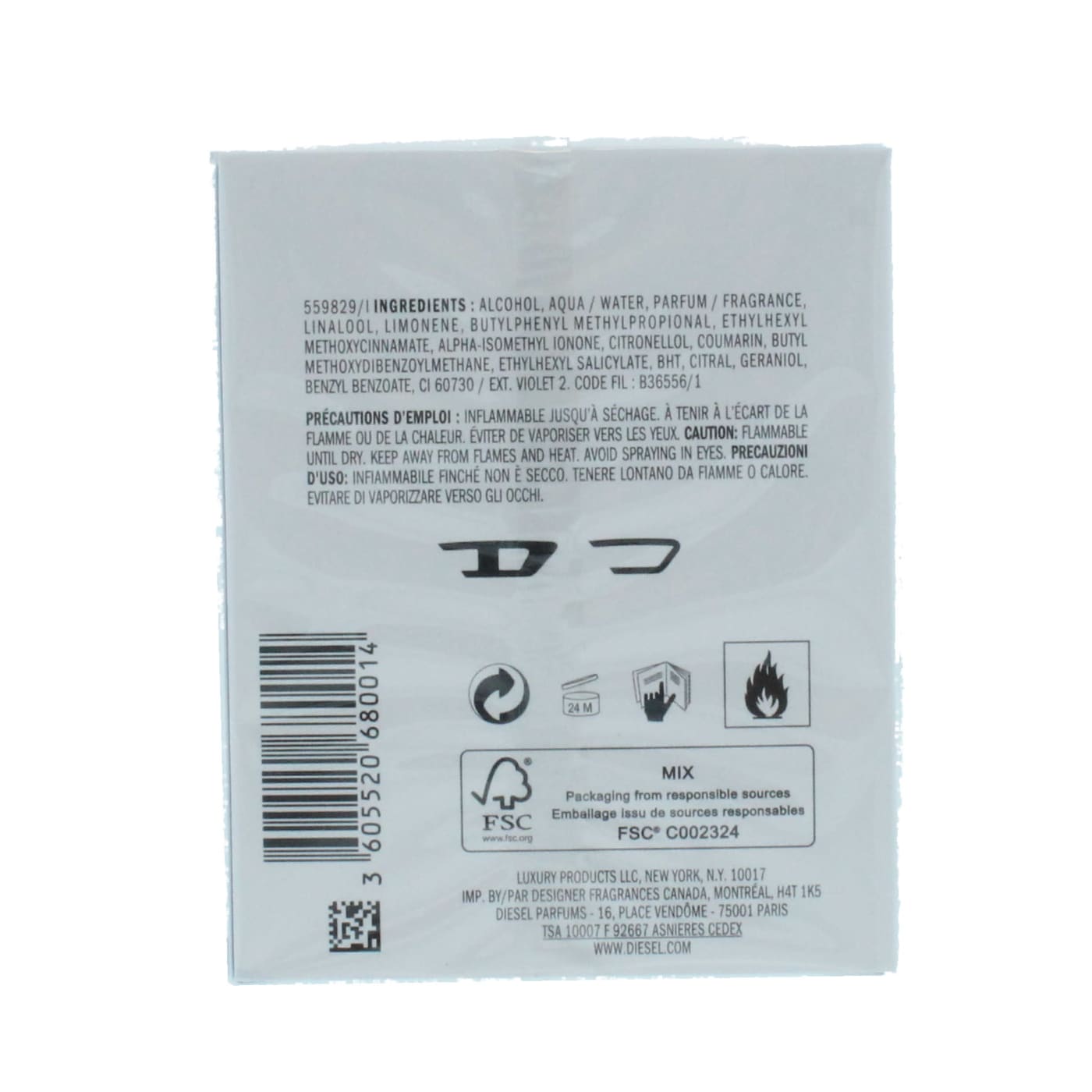 DIESEL ONLY THE BRAVE 50ML EDT SPRAY