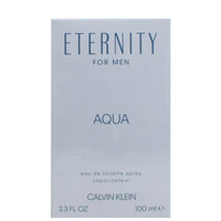 CALVIN KLEIN ETERNITY MEN 100ML EDT SPRAY AQUA