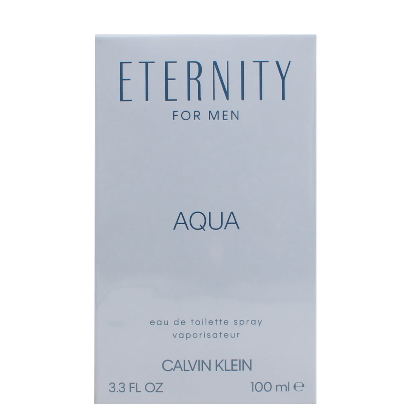 CALVIN KLEIN ETERNITY MEN 100ML EDT SPRAY AQUA