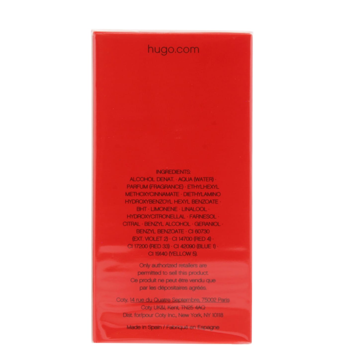 HUGO BOSS ENERGISE 75ML EDT SPRAY